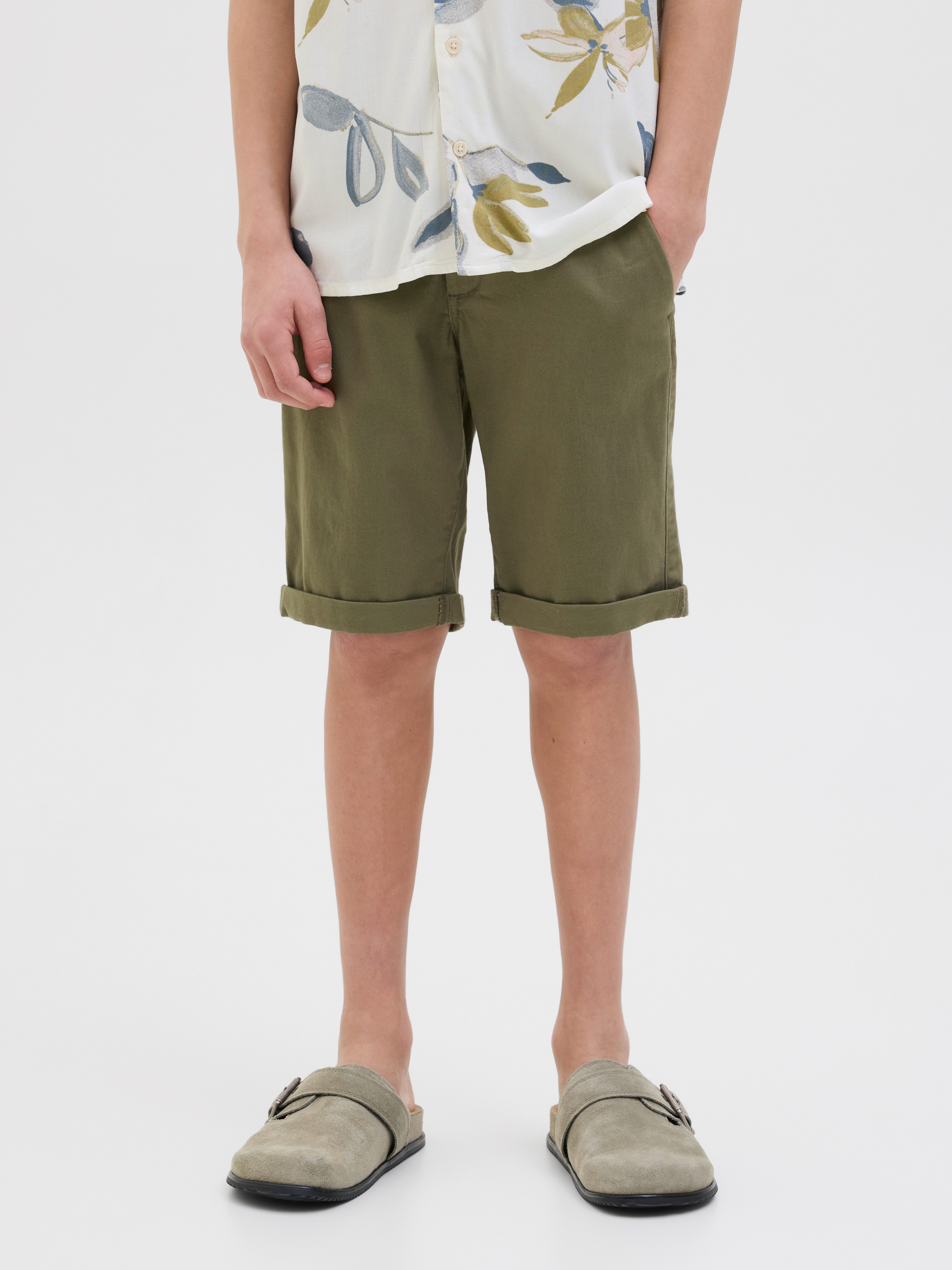 Jack & Jones Junior Чиносы JPSTDAVID JJCHINO SHORTS AKM SN JNR