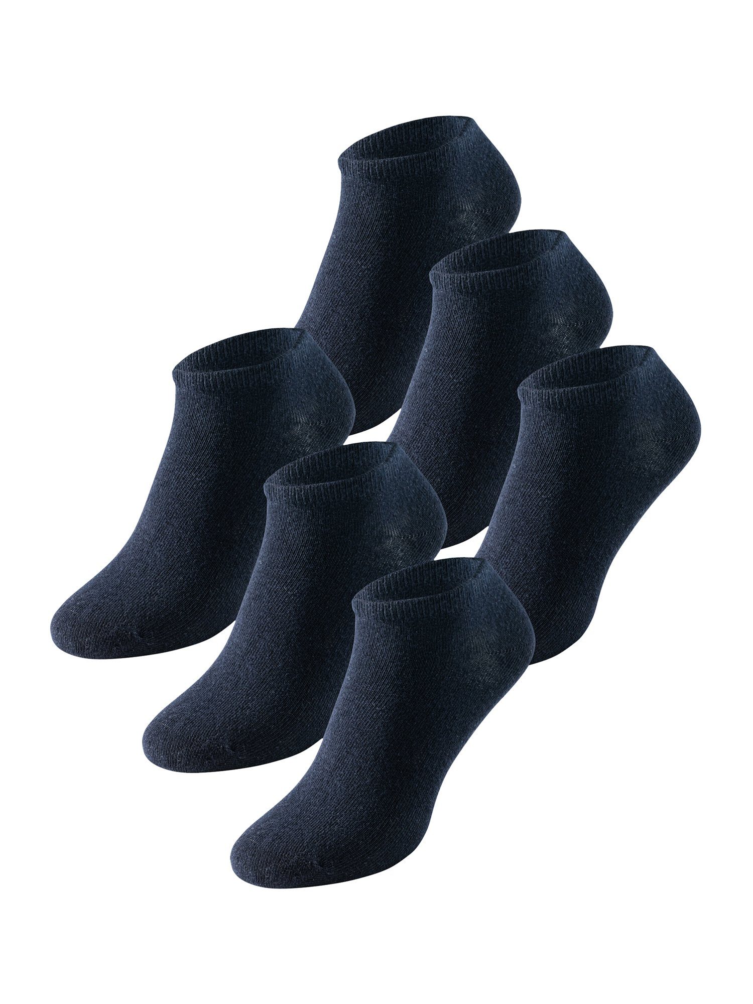 Schiesser Sneakersocken Uncover Multi (6-Paar) Blau