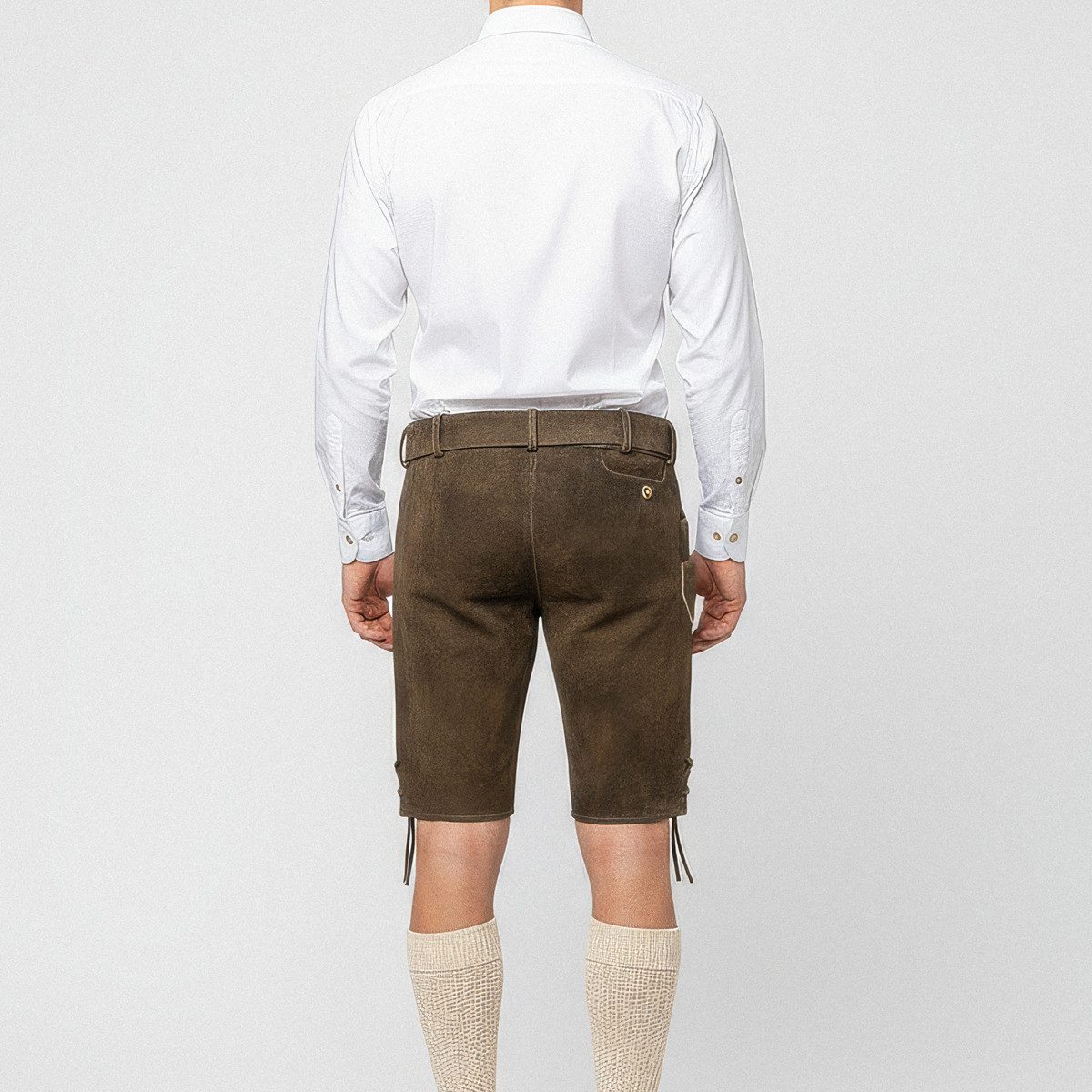 Spieth & Wensky Trachtenlederhose Veit Herren (1-tlg) Trachtenlederhose, Trachtenhose, Bayerische Lederhose, Oktoberfest