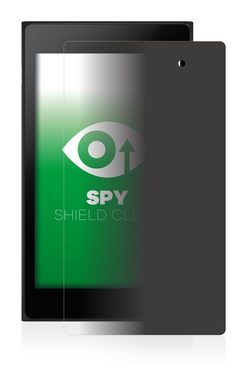upscreen Blickschutzfolie für ASUS MeMo Pad 7 ME572C ME572CL LTE, Displayschutzfolie, Blaulichtfilter Privacy Folie Schutzfolie Sichtschutz klar Anti-Spy