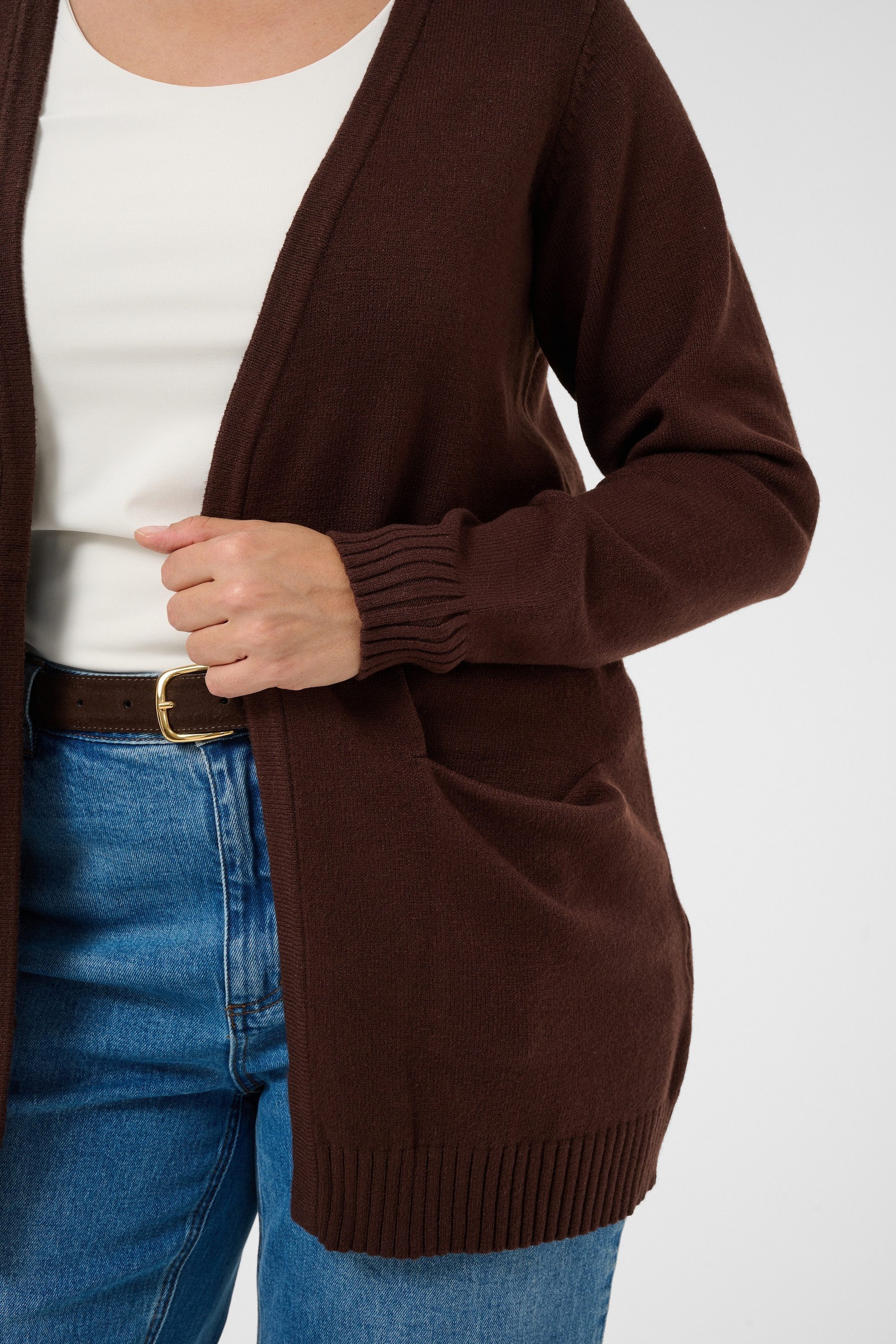 KAFFE Curve Cardigan Strickjacke KCalianna Große Größen – Bild 5 von 5