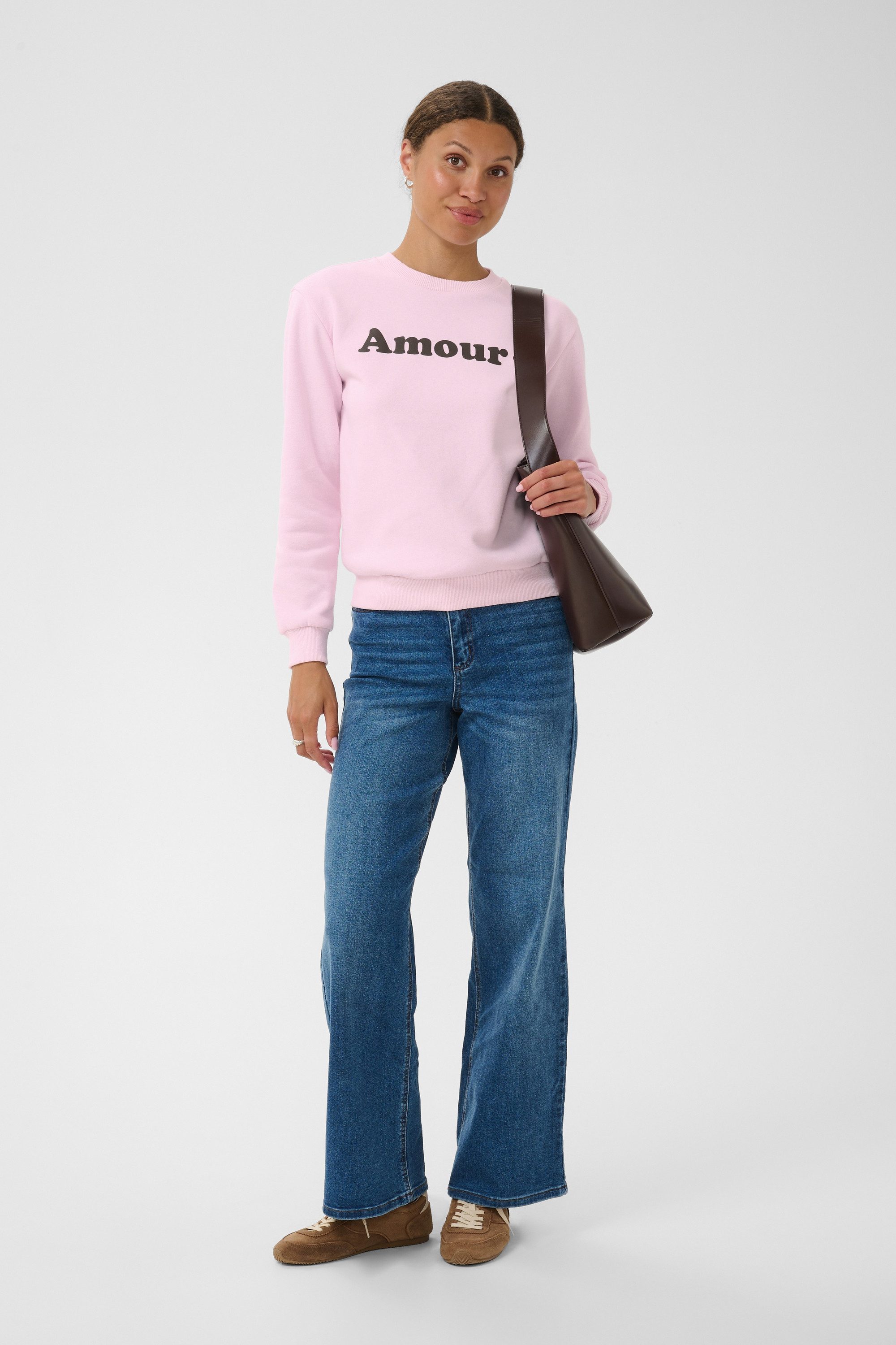 KAFFE Fleecepullover Sweatshirt KAmila