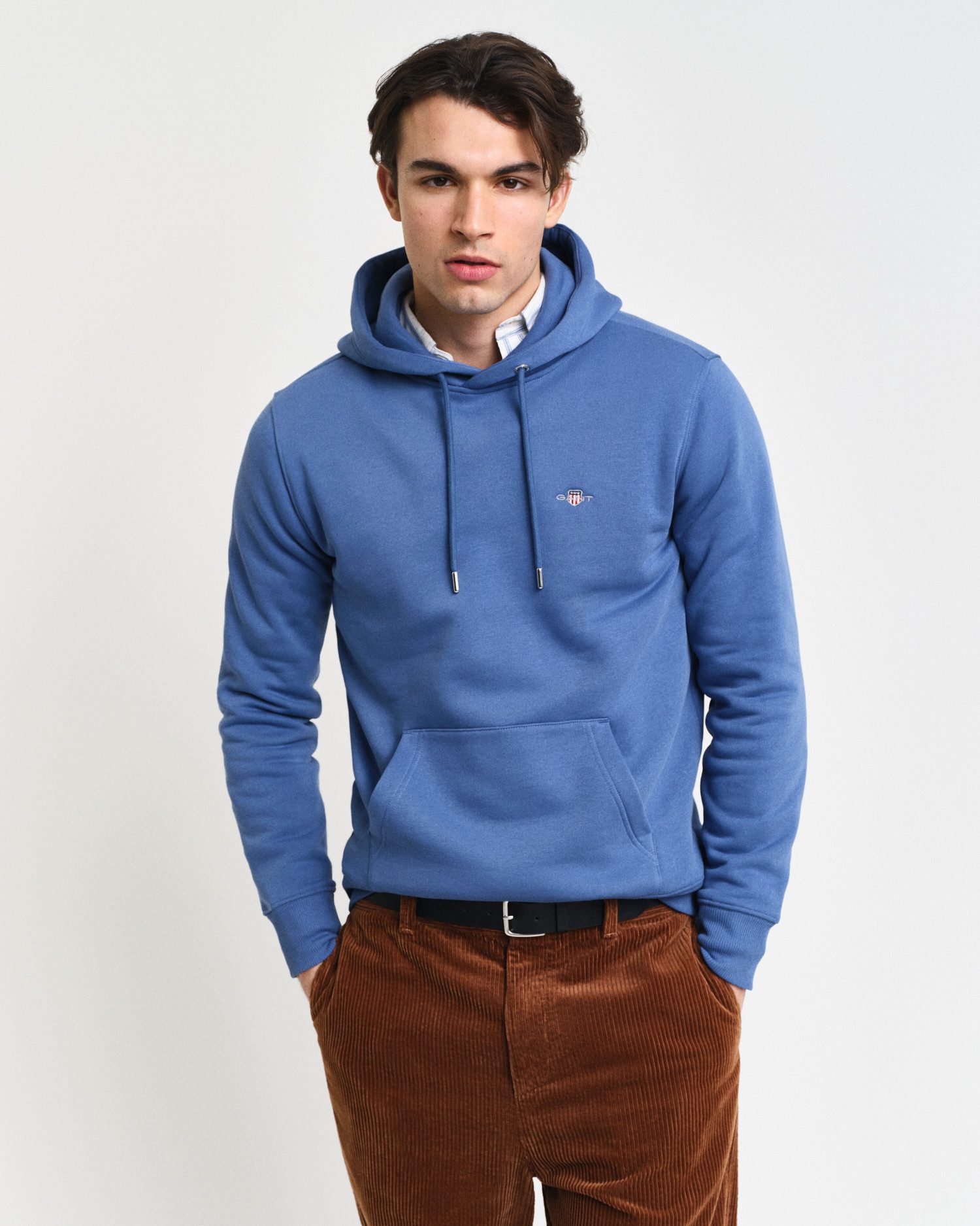 Gant Hoodie REG SHIELD HOODIE mit Logostickerei auf der Brust