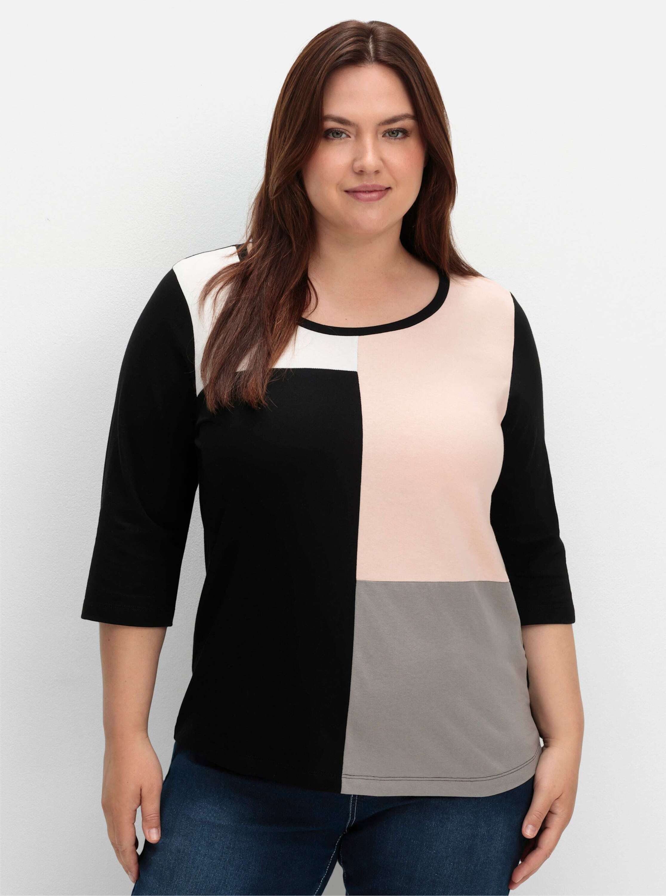 Sieh an! T-Shirt Shirt 3/4-Arm günstig online kaufen