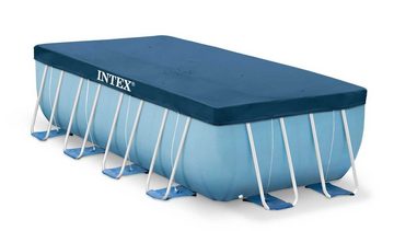 Intex Pool-Abdeckplane Krystal Clear Pool Basics (1-St), Poolabdeckung für 400x200cm Intex Framepools