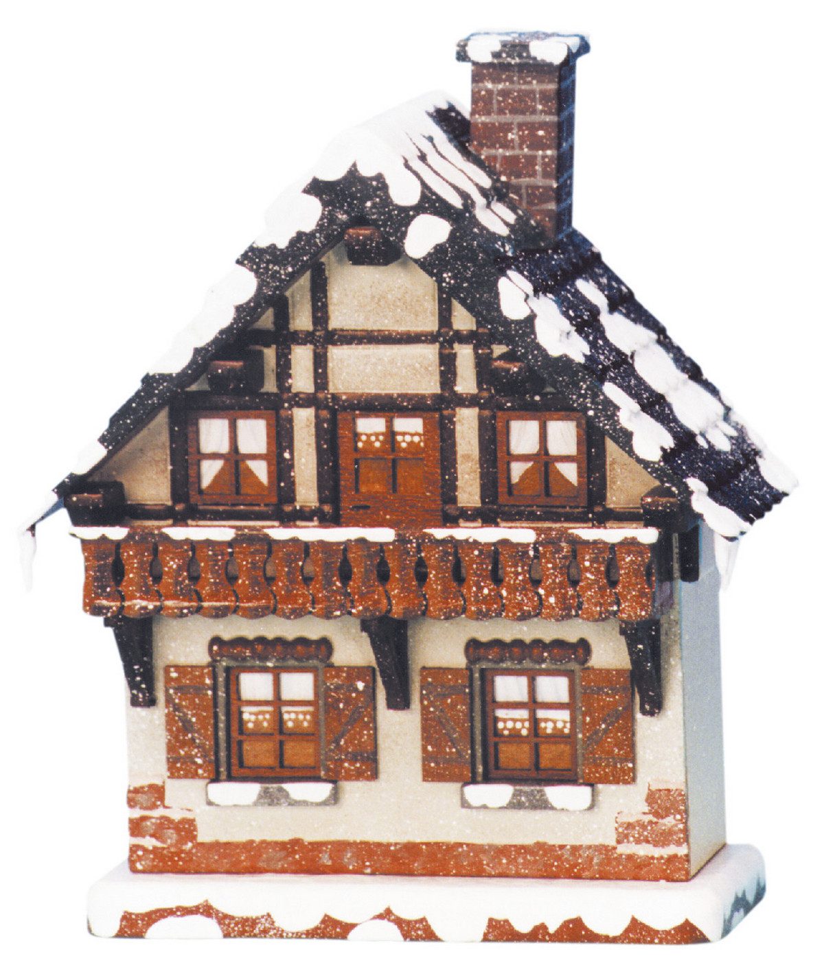 Hubrig Volkskunst GmbH Dekofigur Hubrig Volkskunst 'Winterkinder Winterhaus günstig online kaufen