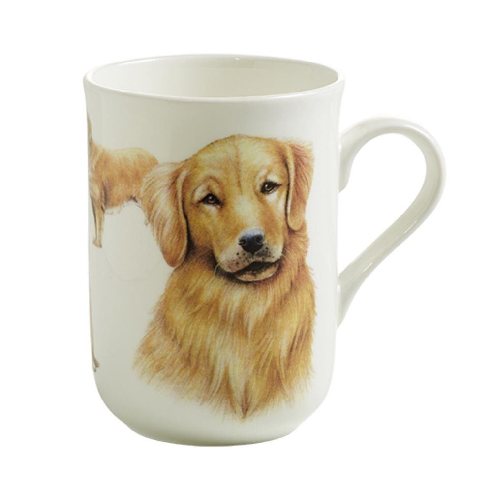 Maxwell & Williams Becher Pets Dog Golden Retriever 350 ml, Porzellan