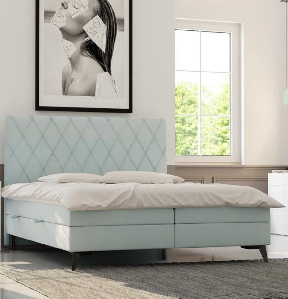 Boxspringbett Luxuriöses Polsterstoff-Sofa im modernen Design kaufen