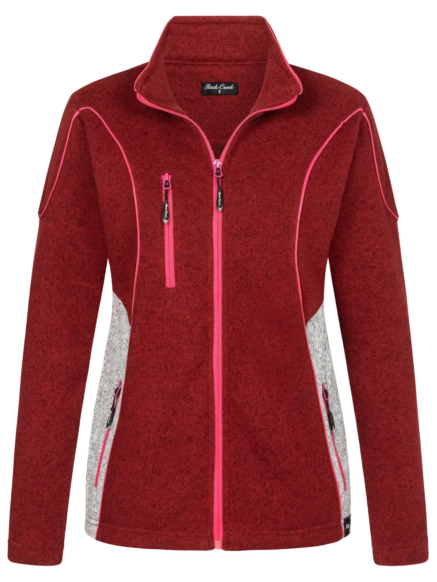 Rock Creek Fleecejacke Damen Fleecejacke Übergangsjacke D-499