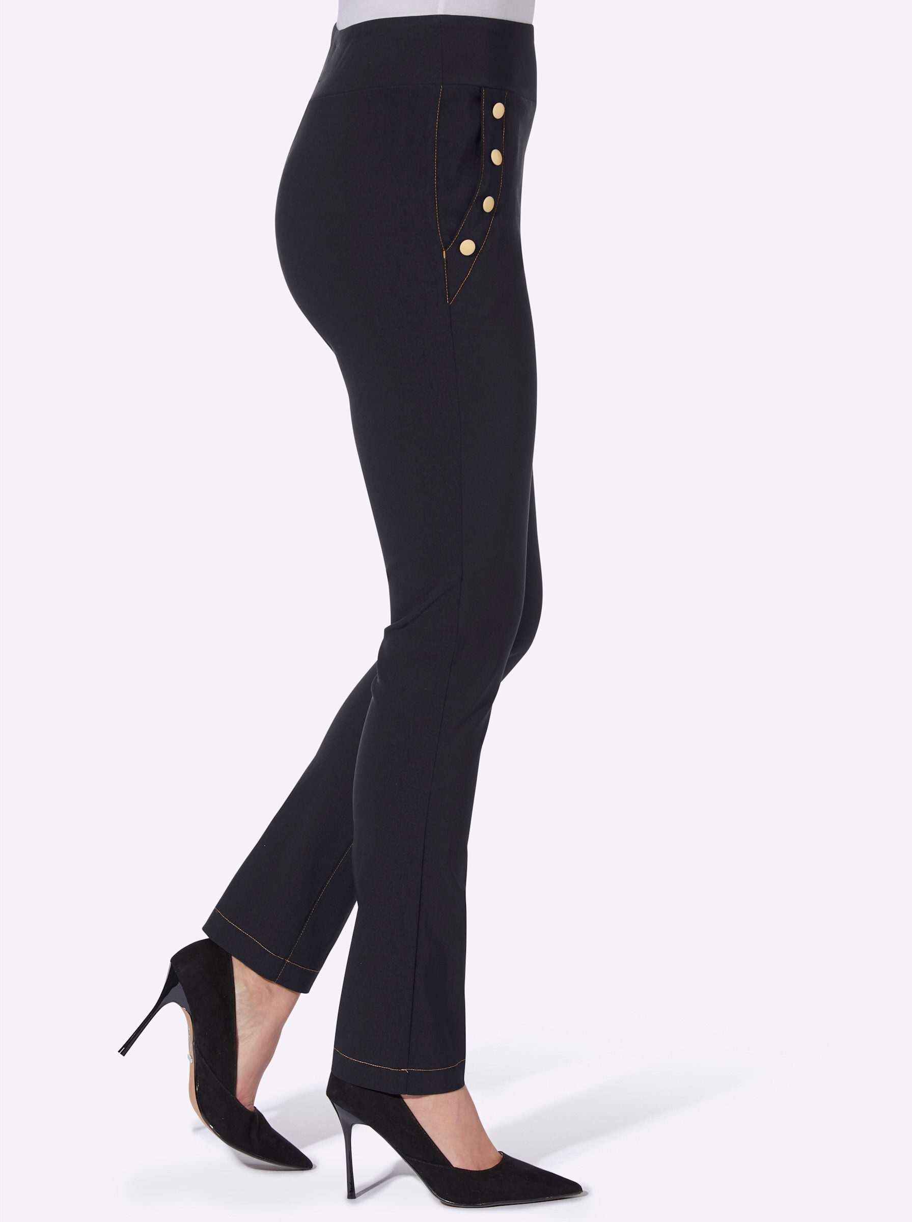Sieh an! Jerseyhose Bengalinhose Innenbeinlänge ca. günstig online kaufen