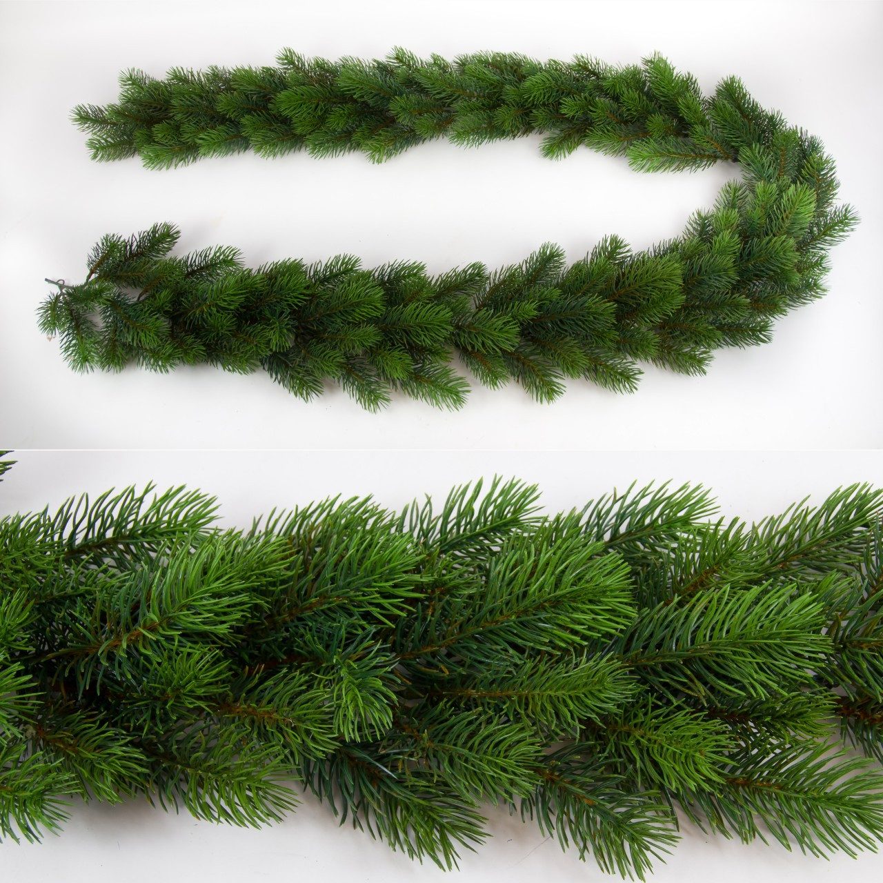 Kunstgirlande Künstliche Tannengirlande Premium 190cm -168 Tips- Spritzguss günstig online kaufen