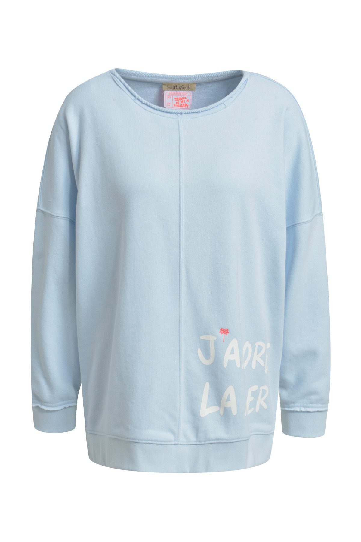 Smith & Soul Sweater mit Seitenschlitze