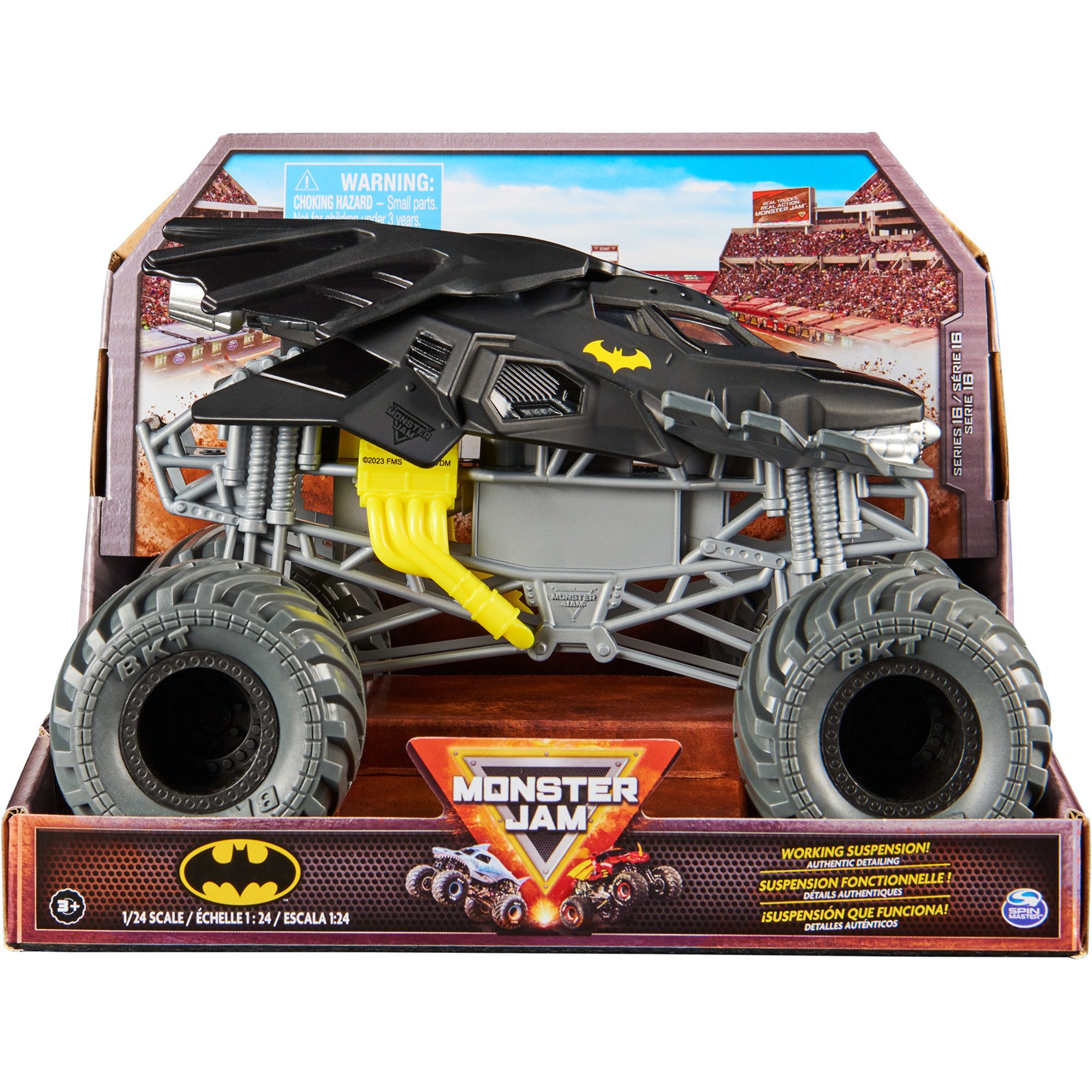 Monster Jam Spielzeug-Auto Spin Master Monster Jam - Offizieller Batmobile günstig online kaufen