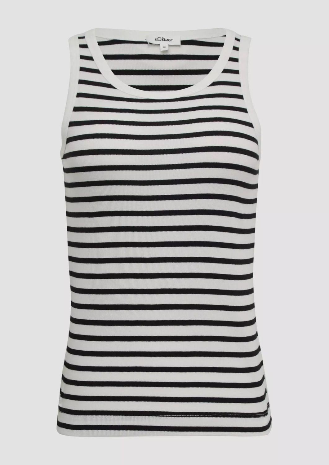 s.Oliver T-Shirt Basic (1-tlg) uni oder gestreift günstig online kaufen