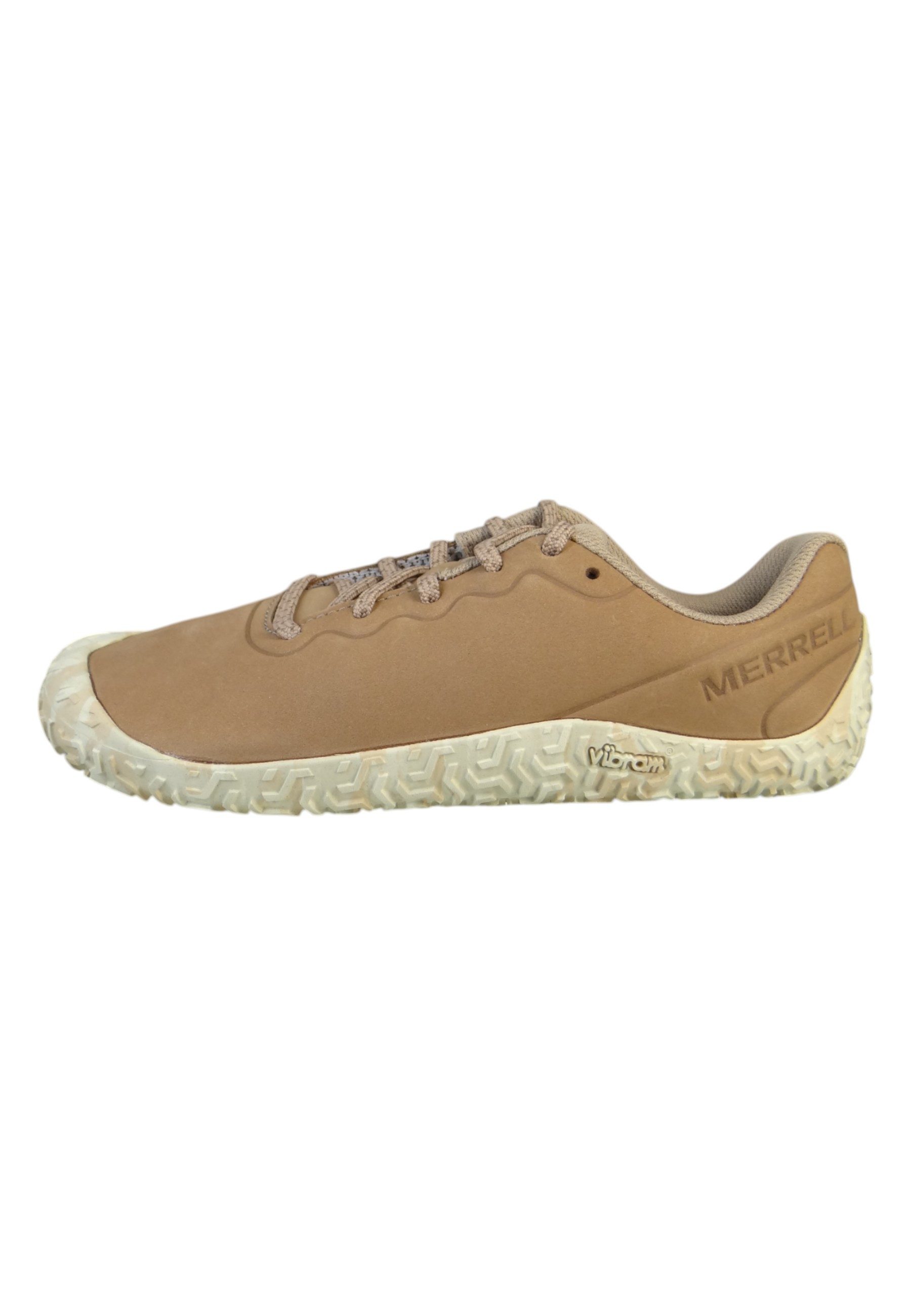 Merrell J068664 Vapor Glove 6 Leather Barefoot Hazel Mokassin