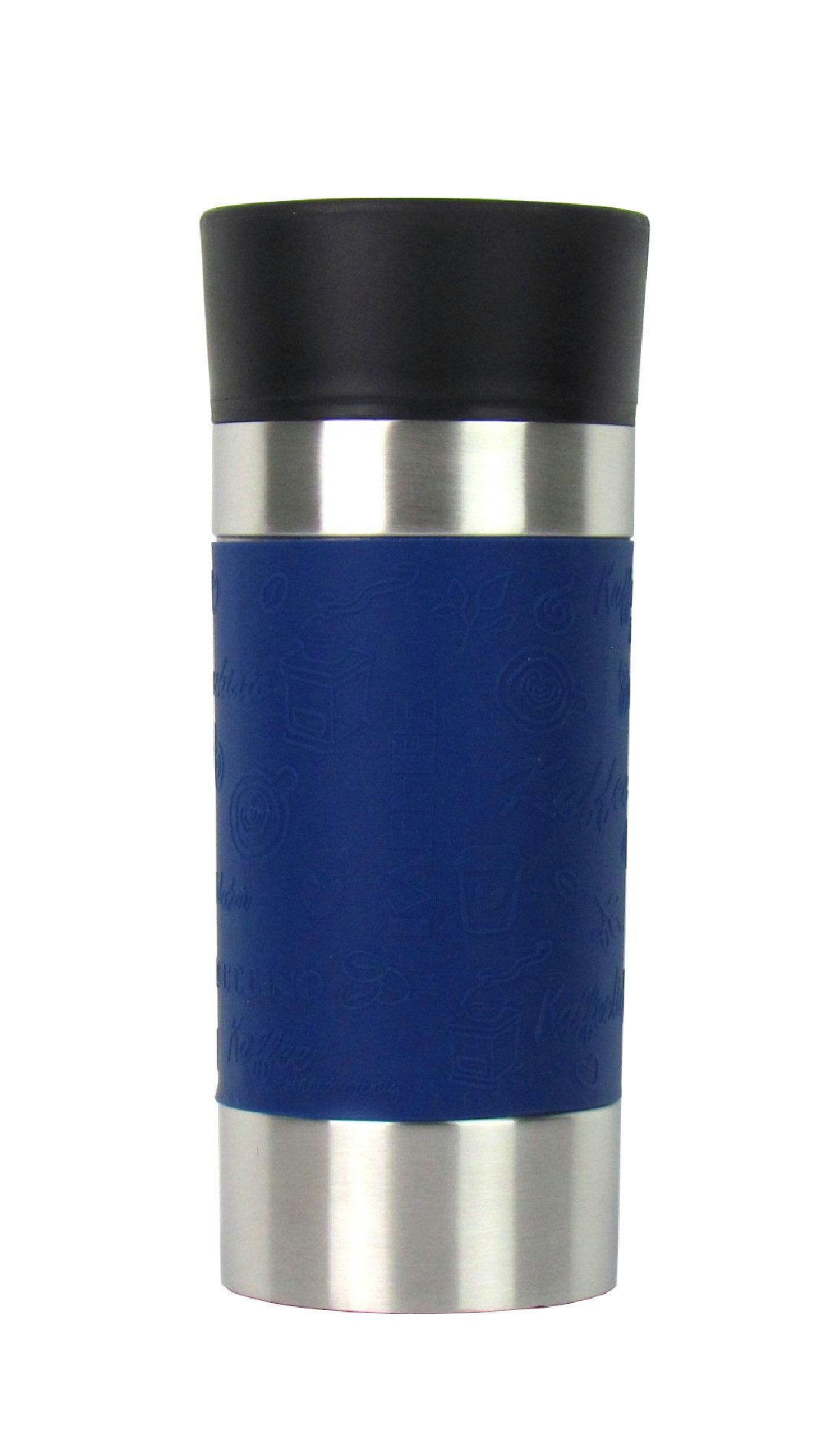 Haushalt International Thermoflasche Isolierbecher – Thermobecher, Fassungsvermögen 360ml – Doppelwandig mit Quick-Press Verschluss