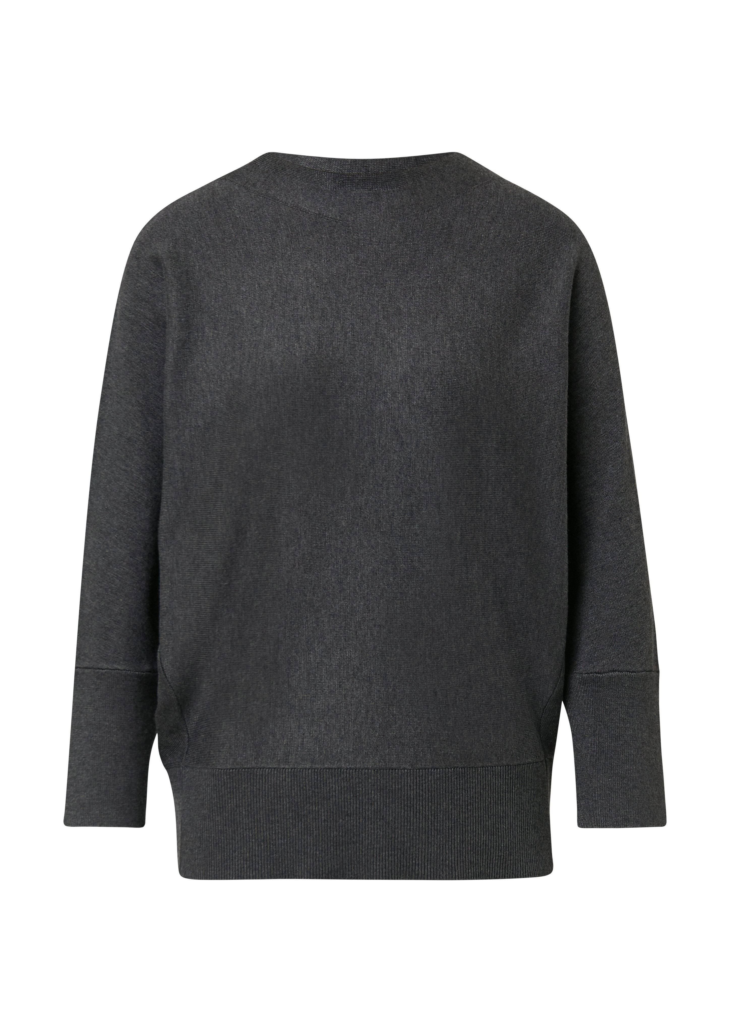 s.Oliver BLACK LABEL Strickpullover mit Fledermausärmeln