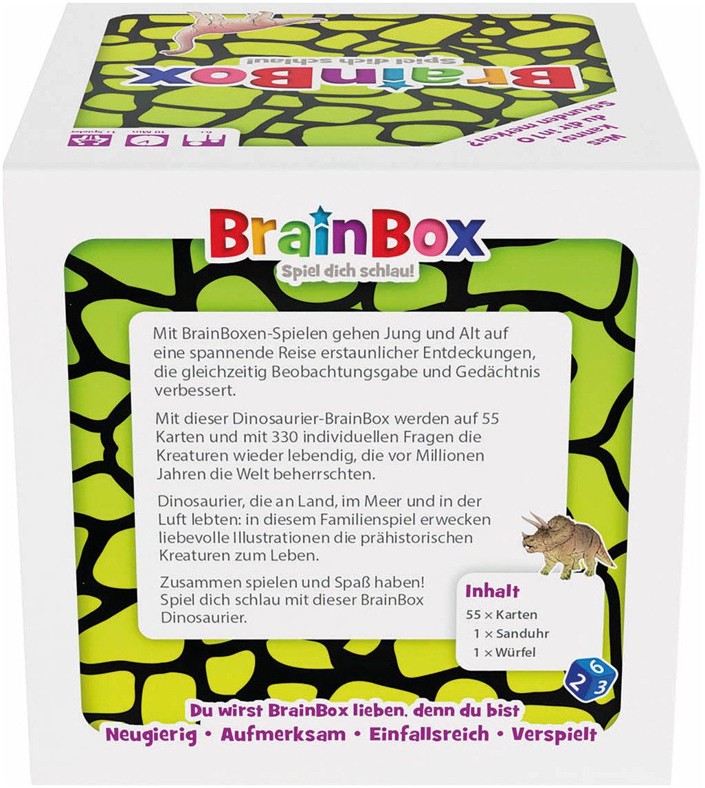 BrainBox Spiel Dinosaurier, Lernspiel
