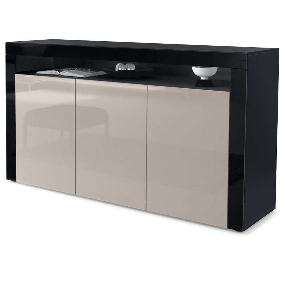 Vladon Sideboard Valencia (Sideboard, mit 3 günstig online kaufen