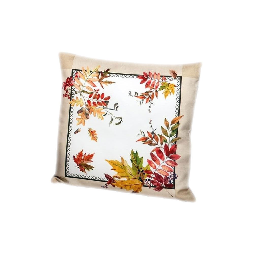 texpot Kissenhülle Kissenhülle 40x40 cm mit Druckmotiv Herbstblätter, (1 St günstig online kaufen