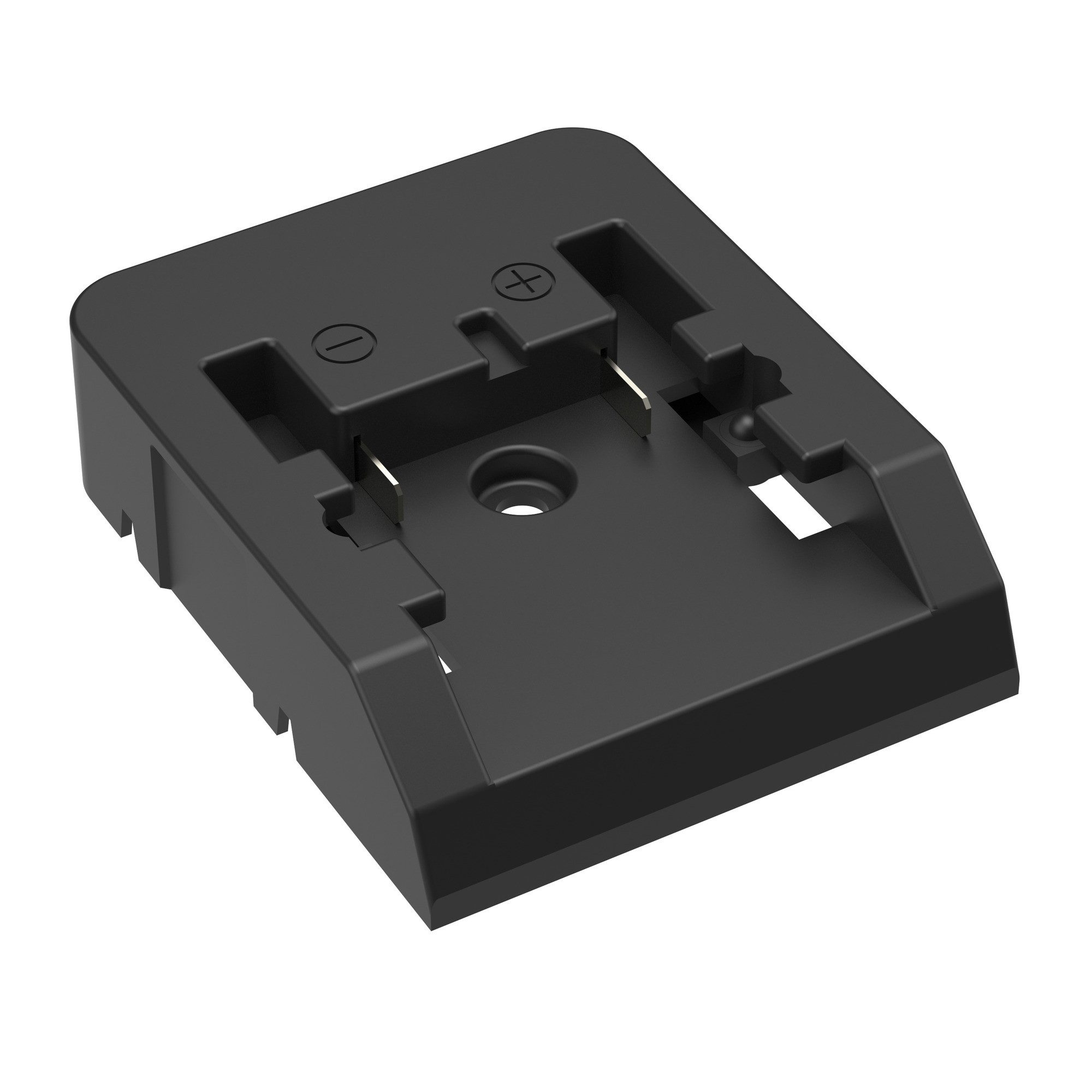 ANSMANN AG LED Baustrahler Adapterplatte für Metabo Akku, USB Adapter für Ansmann Baustrahler