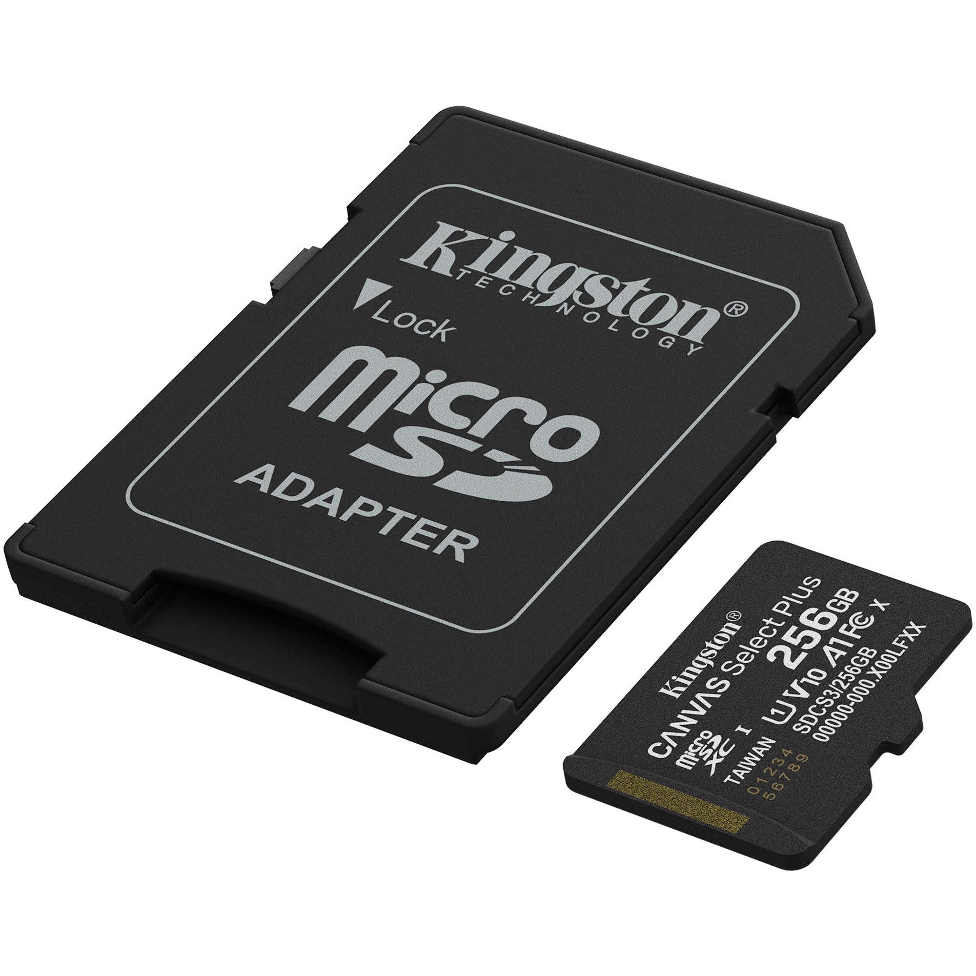Kingston Kingston Canvas Select Plus 256 GB MicroSDXC, externer Speicher (256 GB GB)