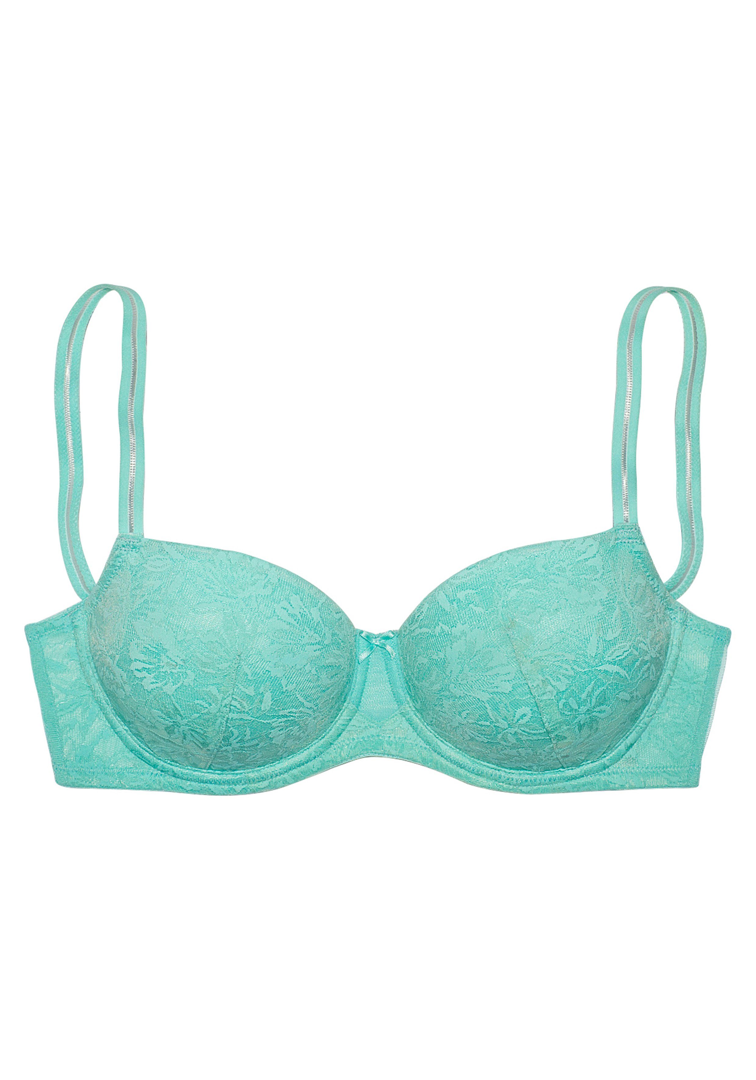 LASCANA Balconette-BH aus feiner, blumiger Spitze, Dessous