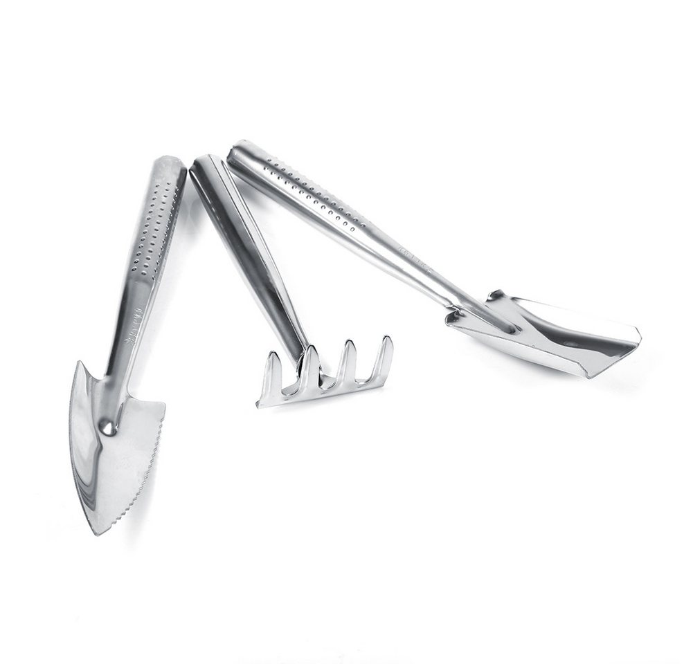Thumbnail - SURFOU Blumenkelle Blumenkelle Pflanzkelle Blumenrechen Drei-teilige Set, (3 St), Edelstahlmaterial, Anti-Rutsch-Design,...