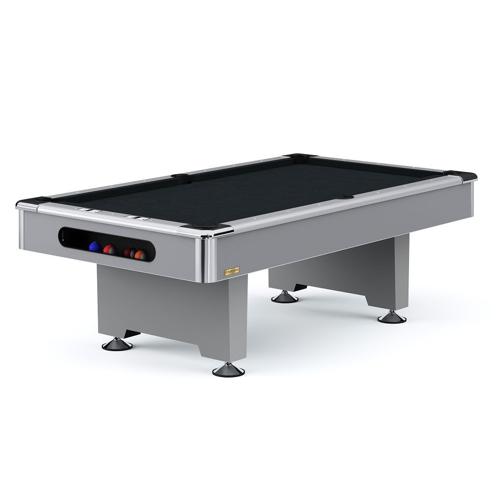 Billardtisch Billardtisch Club Pro III Dekor Grau