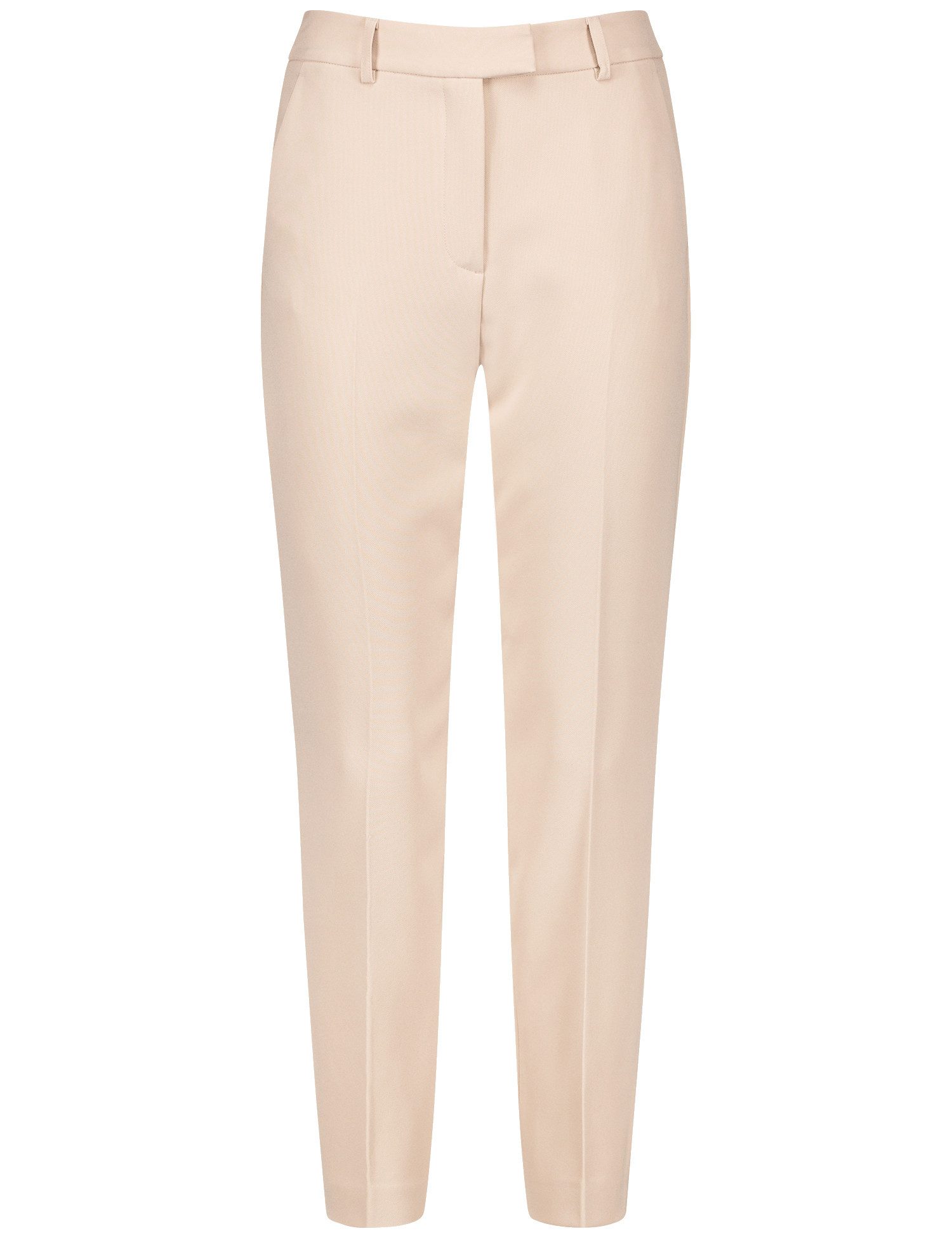 Taifun Stoffhose – Unifarbene Slim Leg Pant, Tailored Fit