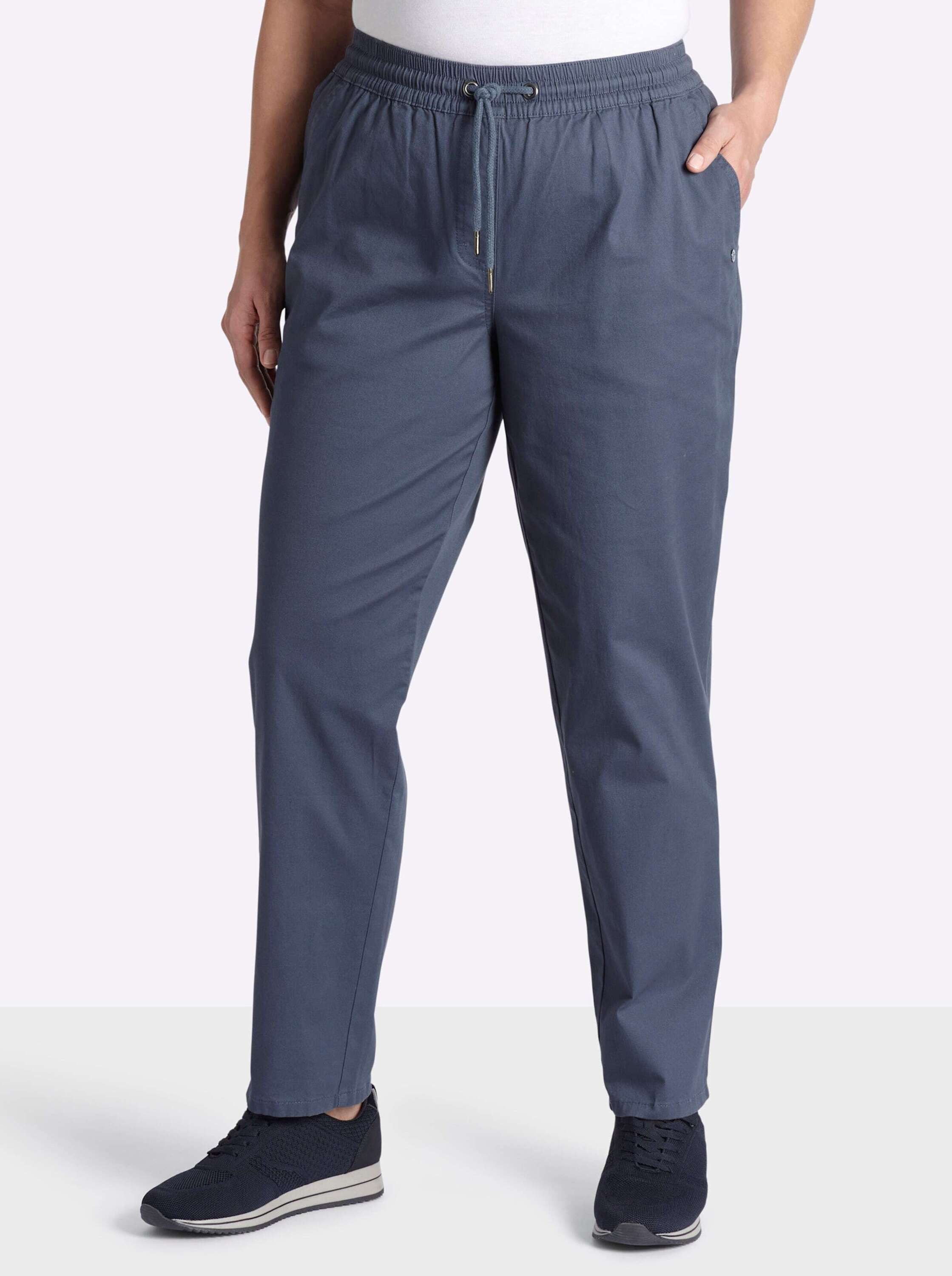 Sheego Jerseyhose Chinohose normal
