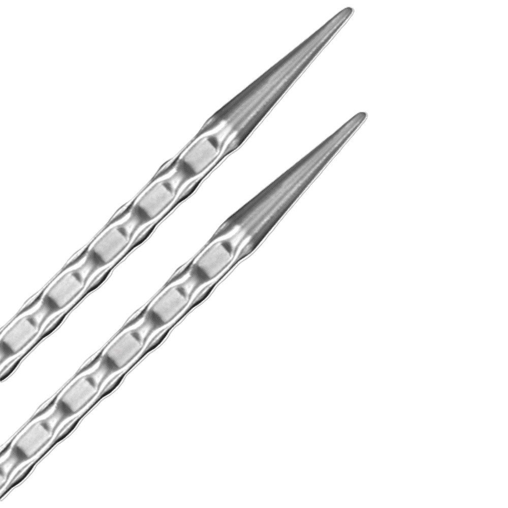 LANG YARNS Stricknadeln addiCraSyTrio NOVEL LONG, Stricknadeln für einfaches Stricken von Socken, Stulpen und Ärmeln