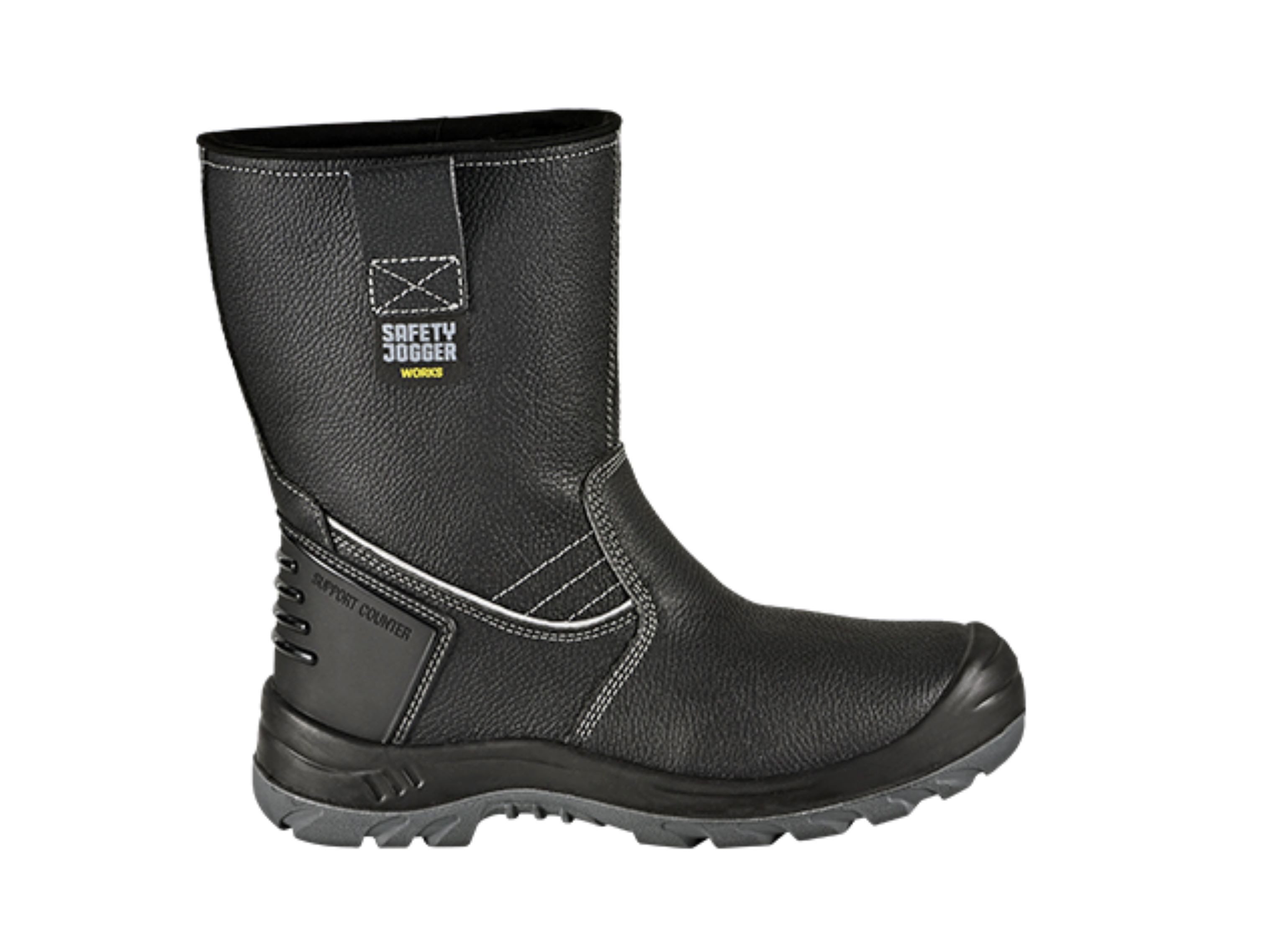 Amblers Safety FS513 Sicherheitsstiefel Herren – Weiß, Größe 40 2/3, Zehenschutz 200 J, SRC Rutschfest