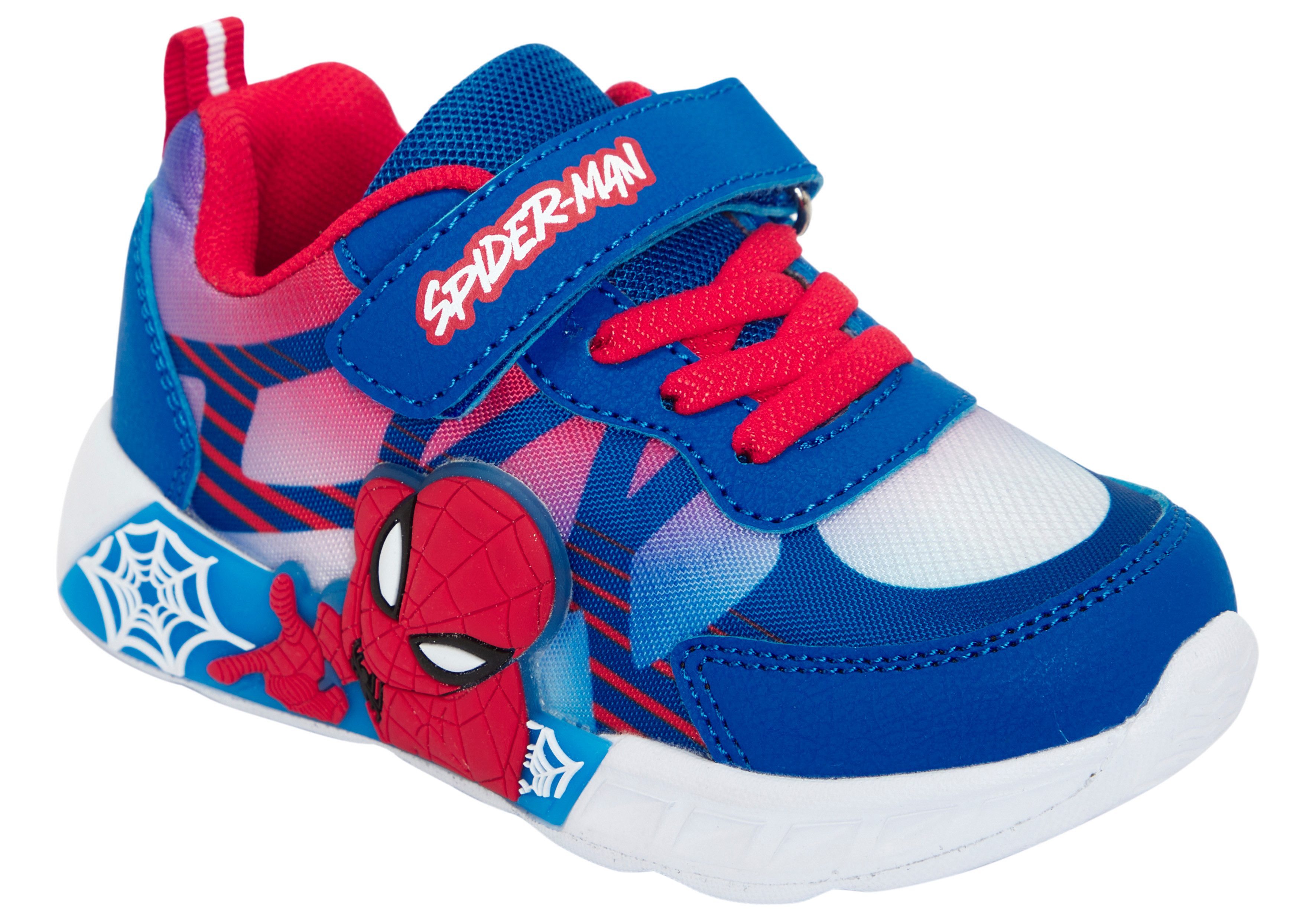Disney SPIDERMAN Sneaker mit cooler Blinkfunktion