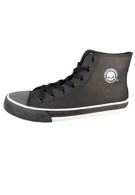 HARLEY-DAVIDSON D93341 Baxter High Top Black/White Sneaker