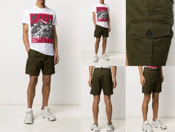 Dsquared2 Shorts DSQUARED2 BERMUDA SHORTS CARGO CHINO GABARDINE KURZE HOSE MARINE FIT S