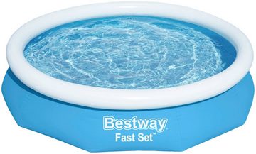 Bestway Quick-Up Pool Pool m. Pumpe 305x66cm (3-tlg), ØxH: 305x66 cm, mit Kartuschenfilterpumpe
