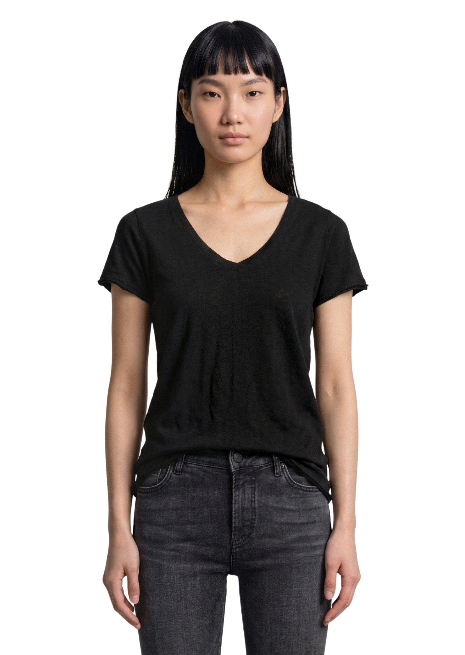 Marc O'Polo DENIM T-Shirt aus Organic Cotton Slub Jersey