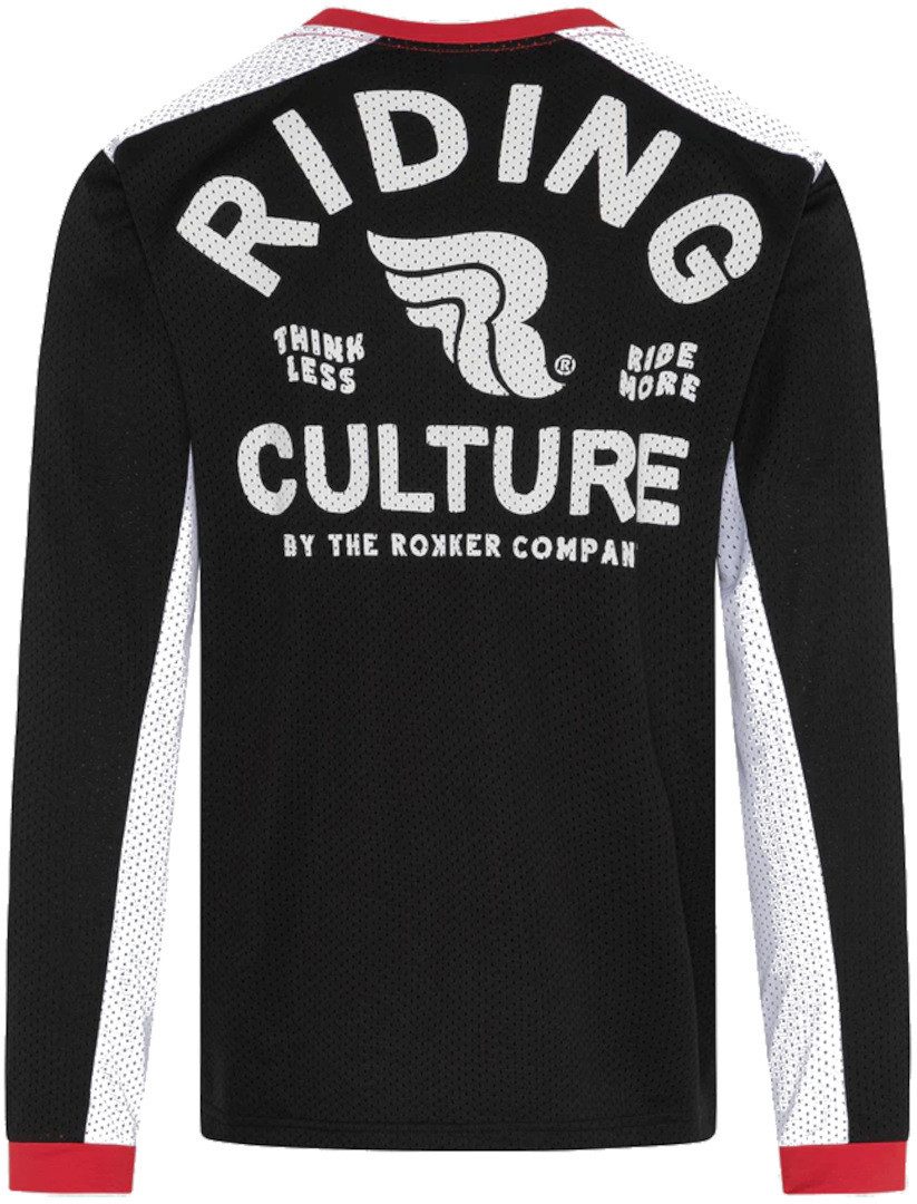 Riding Culture Motocross-Shirt Ride More Motocross Jersey Atmungsaktiv