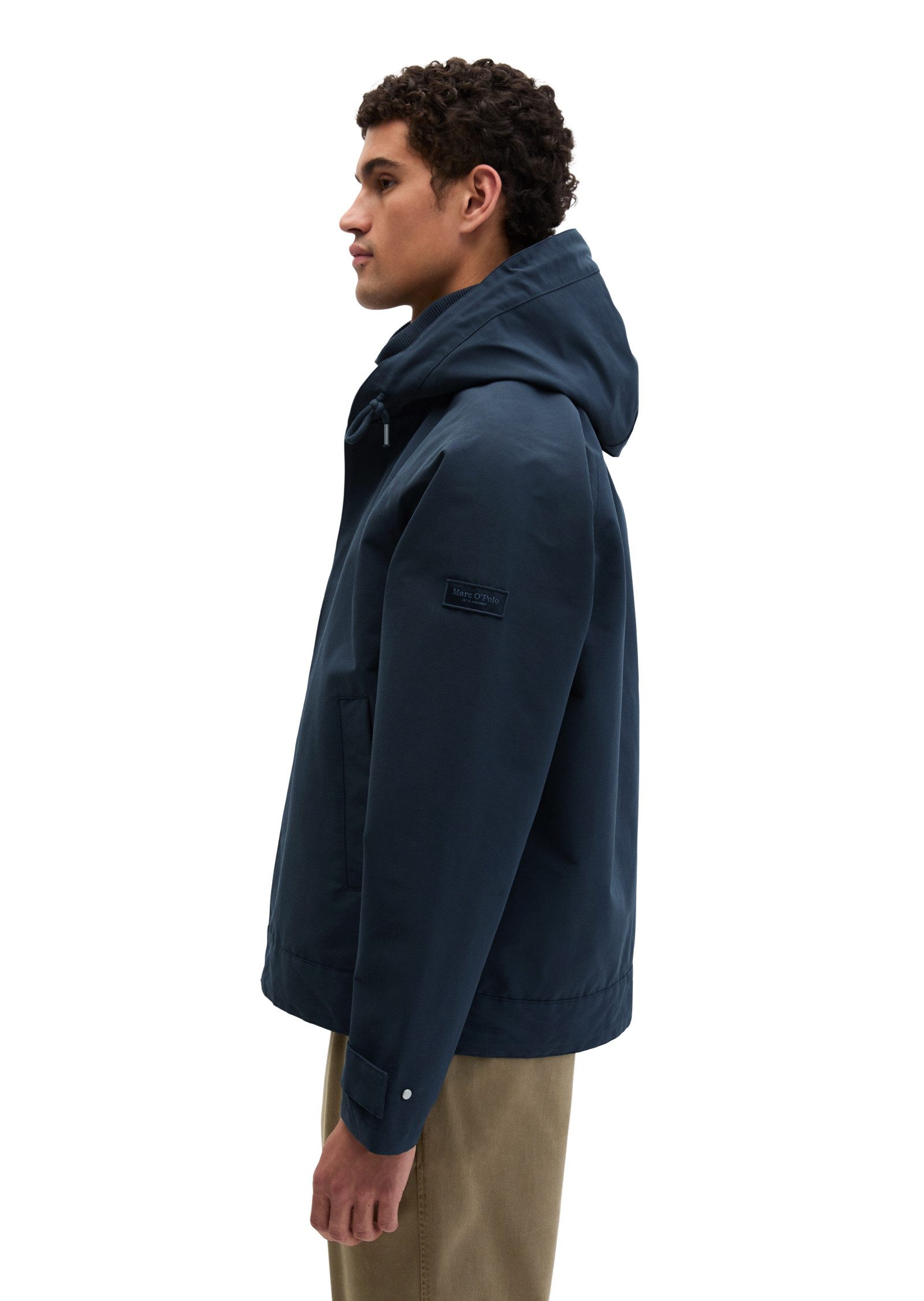 Marc O'Polo Outdoorjacke aus wasserabweisendem Bio-Baumwoll-Canvas günstig online kaufen