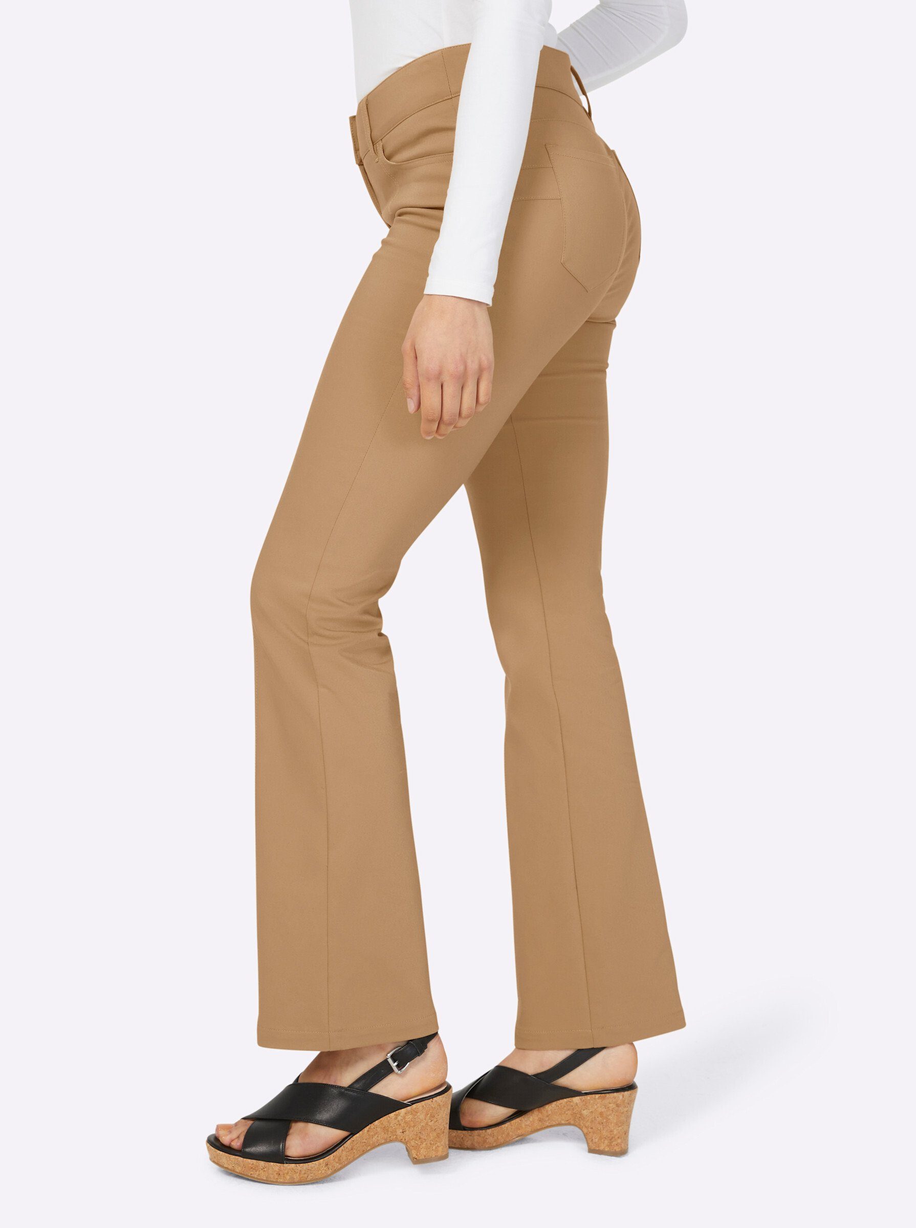 heine Jerseyhose Bauchweg-Hose Innenbeinlänge ca. 83 günstig online kaufen