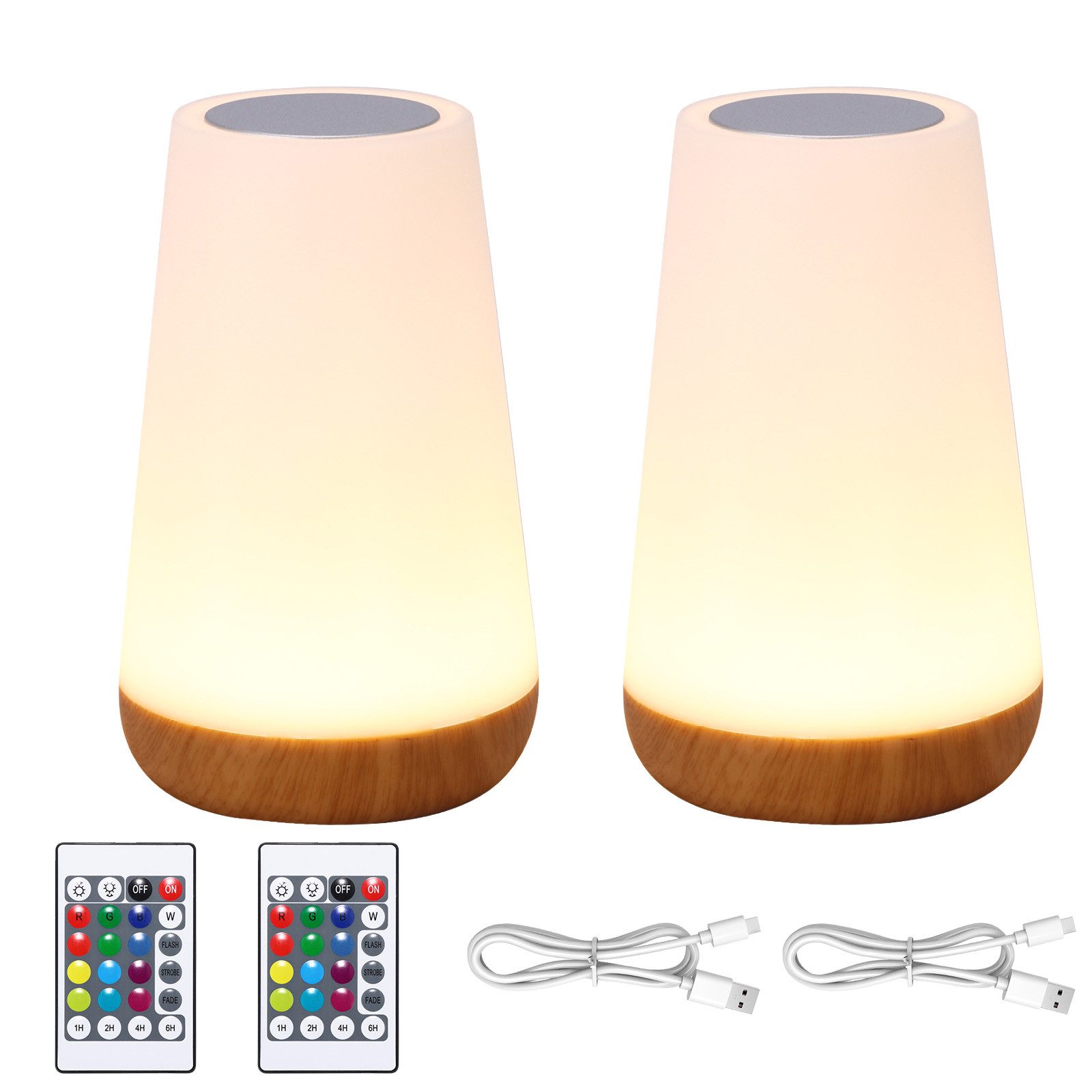 BlingBin LED Nachttischlampe Touch Dimmbar mit günstig online kaufen