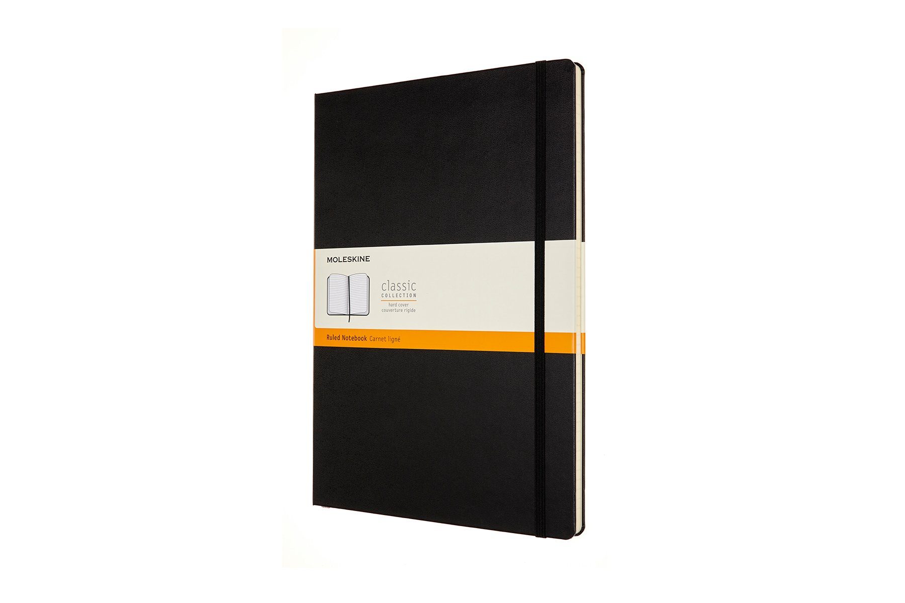 70g-Papier - Notizbuch, Classic MOLESKINE mit festem - A4 - Collection Schwarz Einband