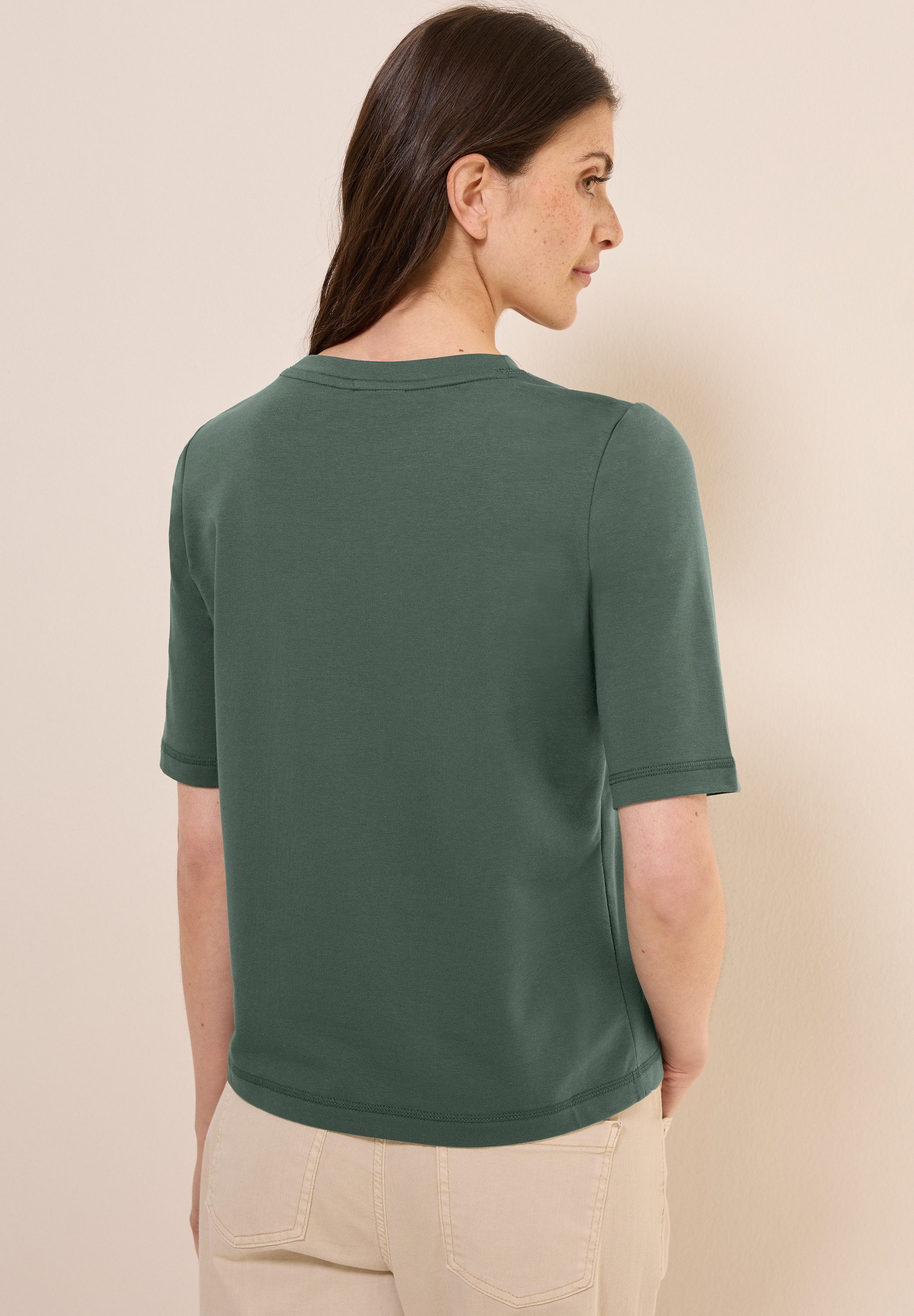 CECIL T-Shirt mit Folienprint günstig online kaufen
