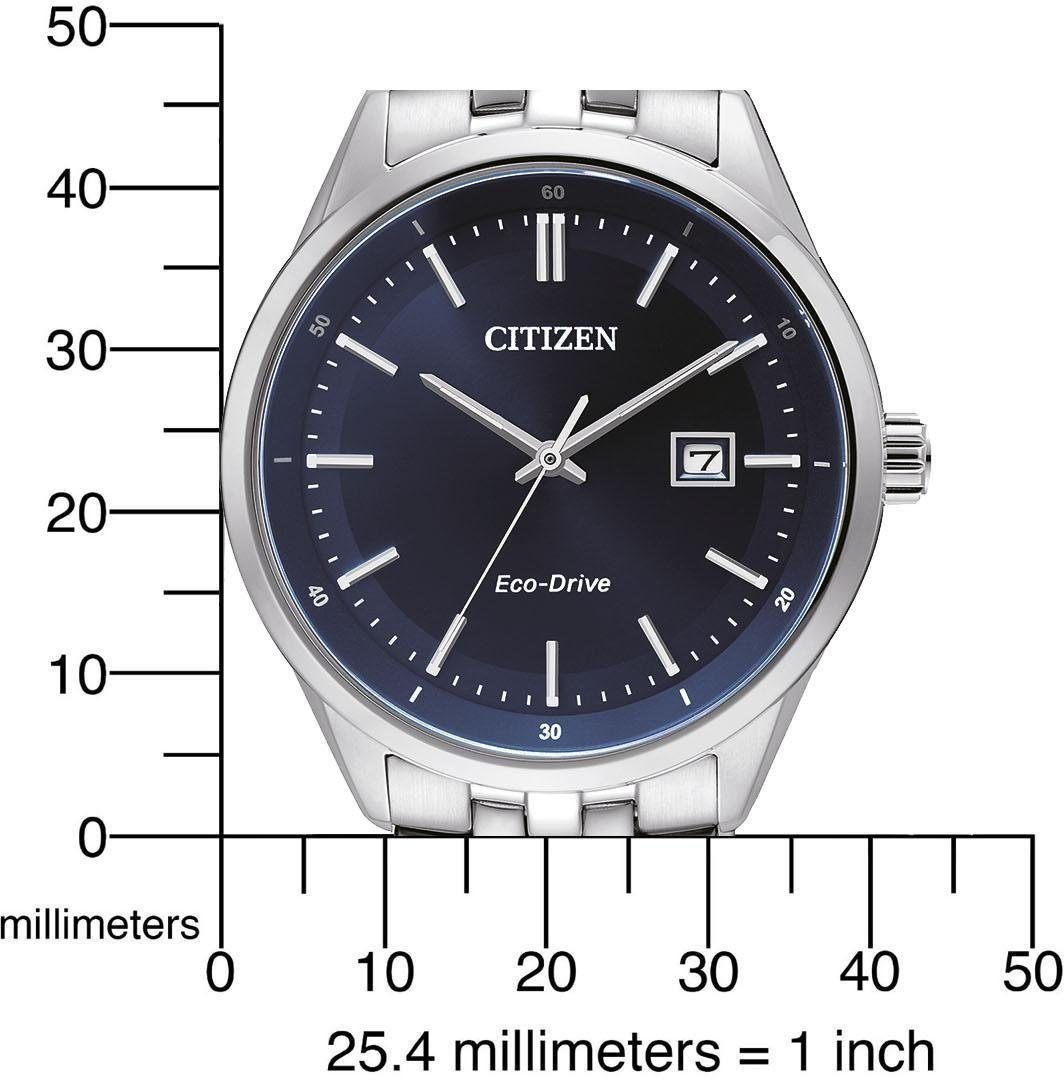Citizen Solaruhr BM7251-53L, Armbanduhr, Herrenuhr, Datum, analog, Edelstah günstig online kaufen