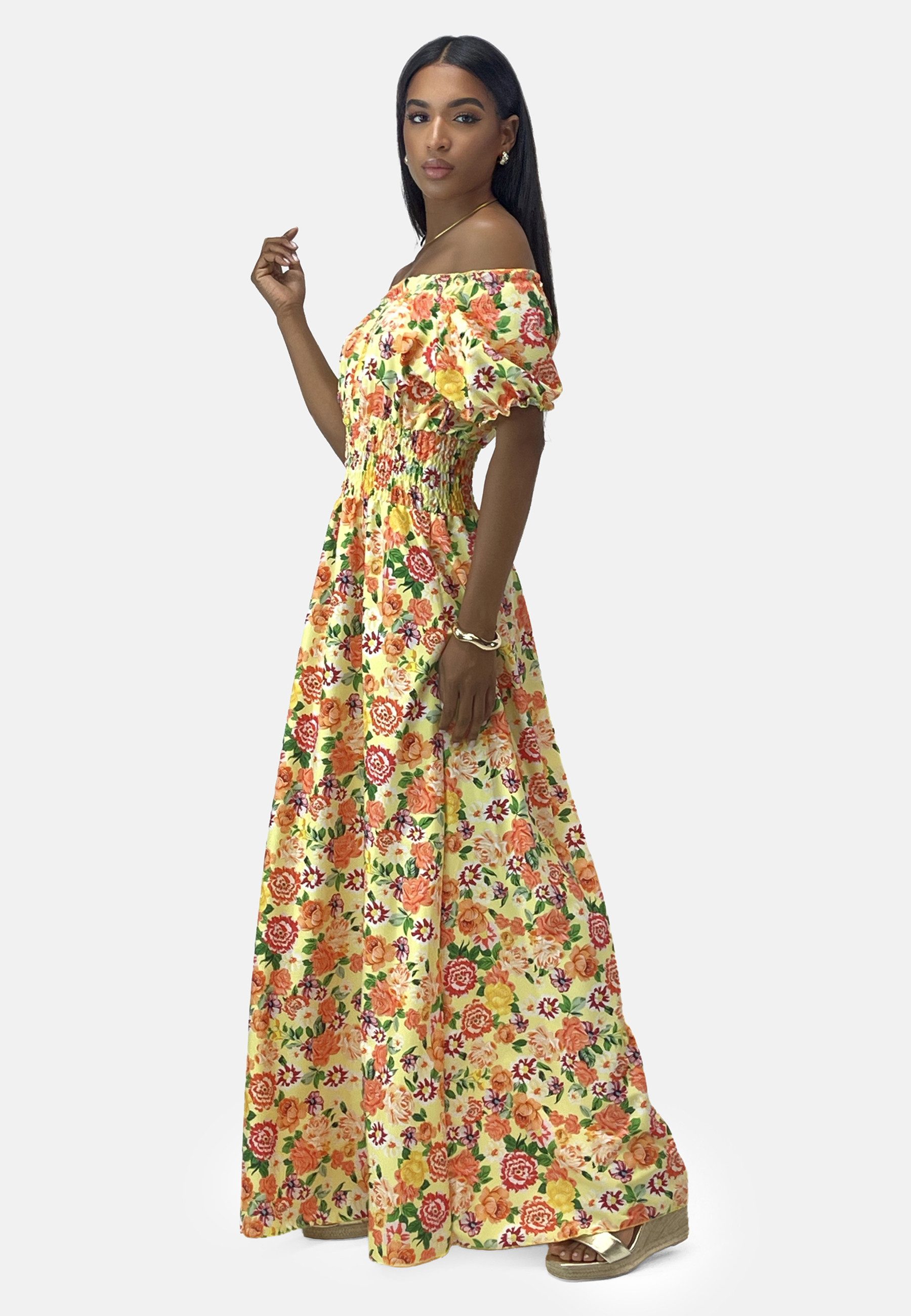 Elara Maxikleid Maxi Kleid (1-tlg) günstig online kaufen