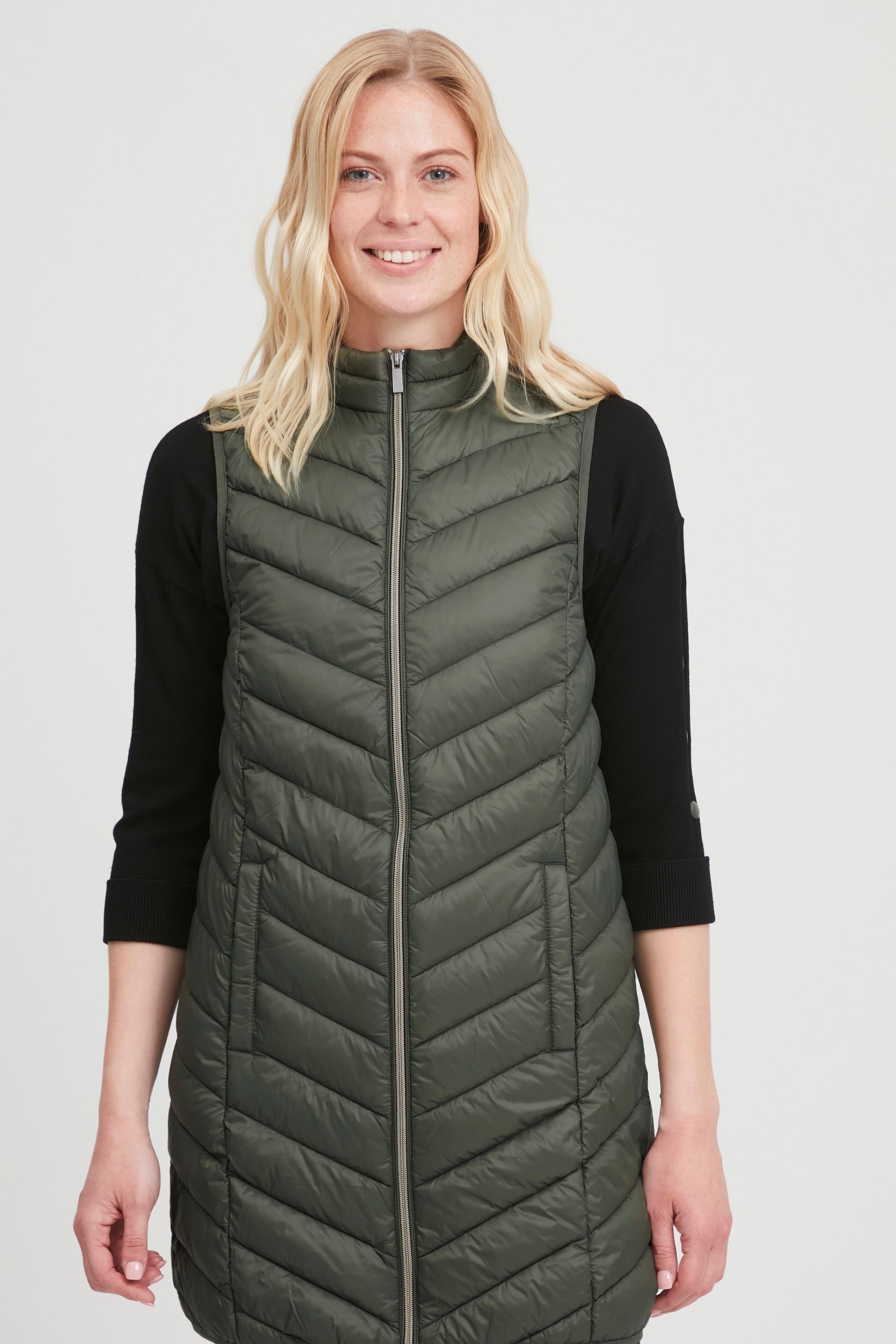 Fransa Outerwear fransa FRBAPADDING Steppweste 4 Hedge