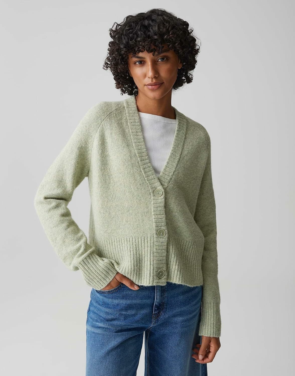 OPUS Strickjacke Strickjacke für Damen (1-tlg)
