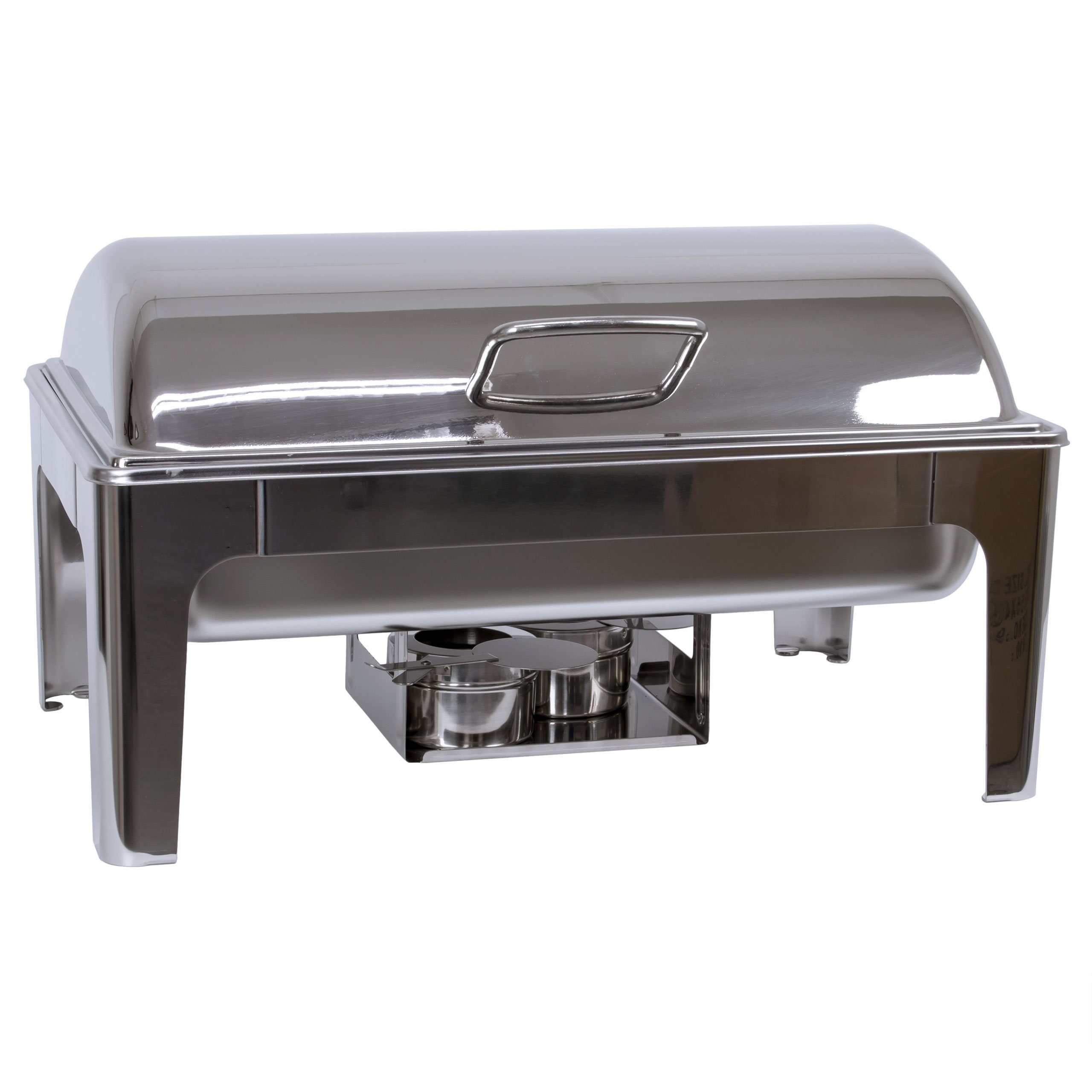 Airbrush-City Thermobehälter Edelstahl Luxus Speisenwärmer Warmhaltebehälter Chafing Dish 9,0 Liter, (0-tlg)
