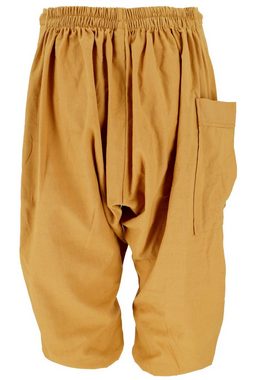 Guru-Shop Relaxhose Baggy Shorts, Sarouel Hose - mango Ethno Style, alternative Bekleidung